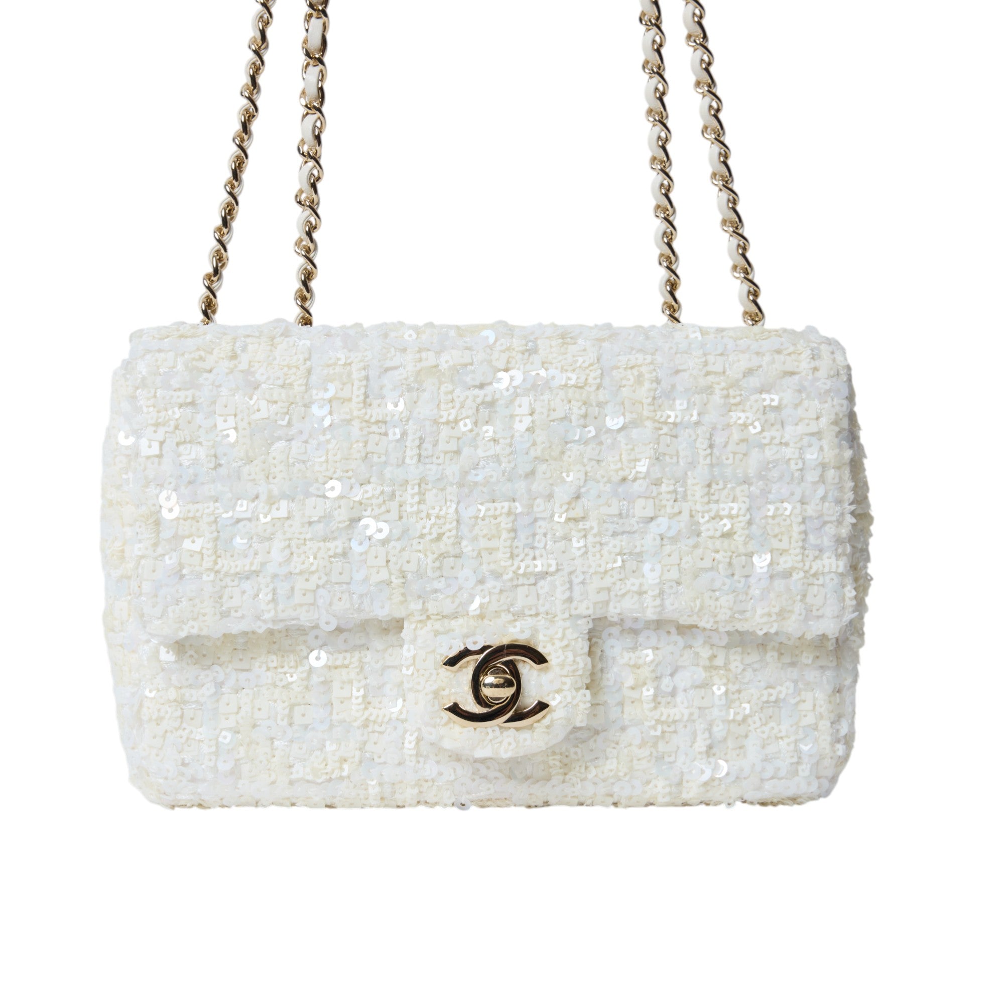Chanel Sequin Mini Flap
