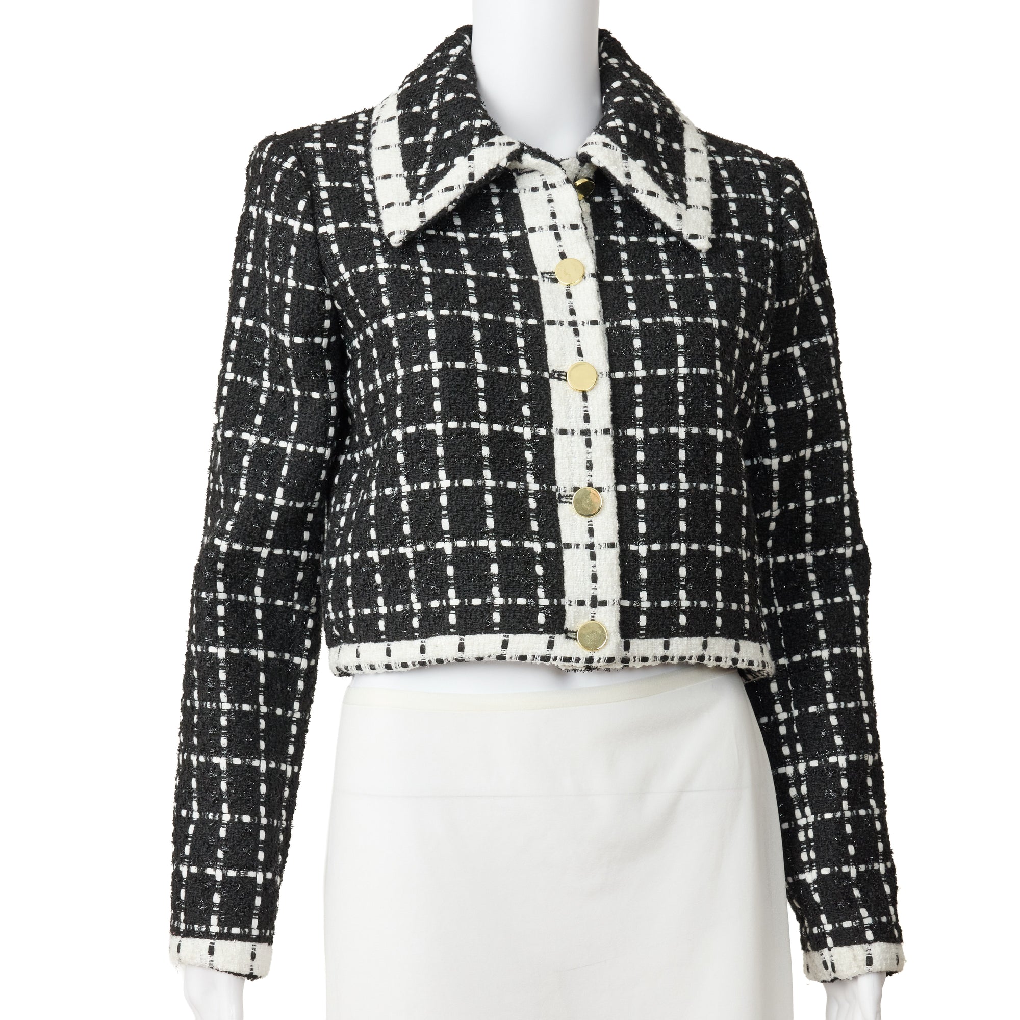Alice & Olivia Tweed Jacket Size XSmall