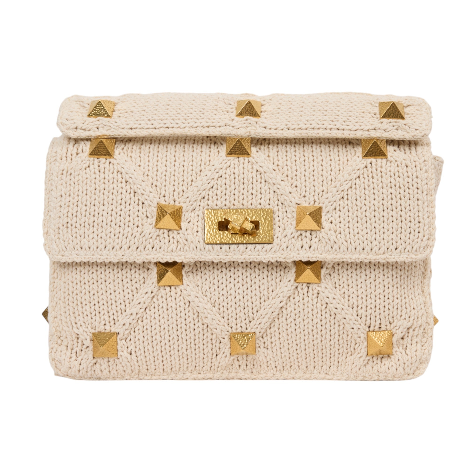 Valentino Garavani Braided Roman Stud Bag