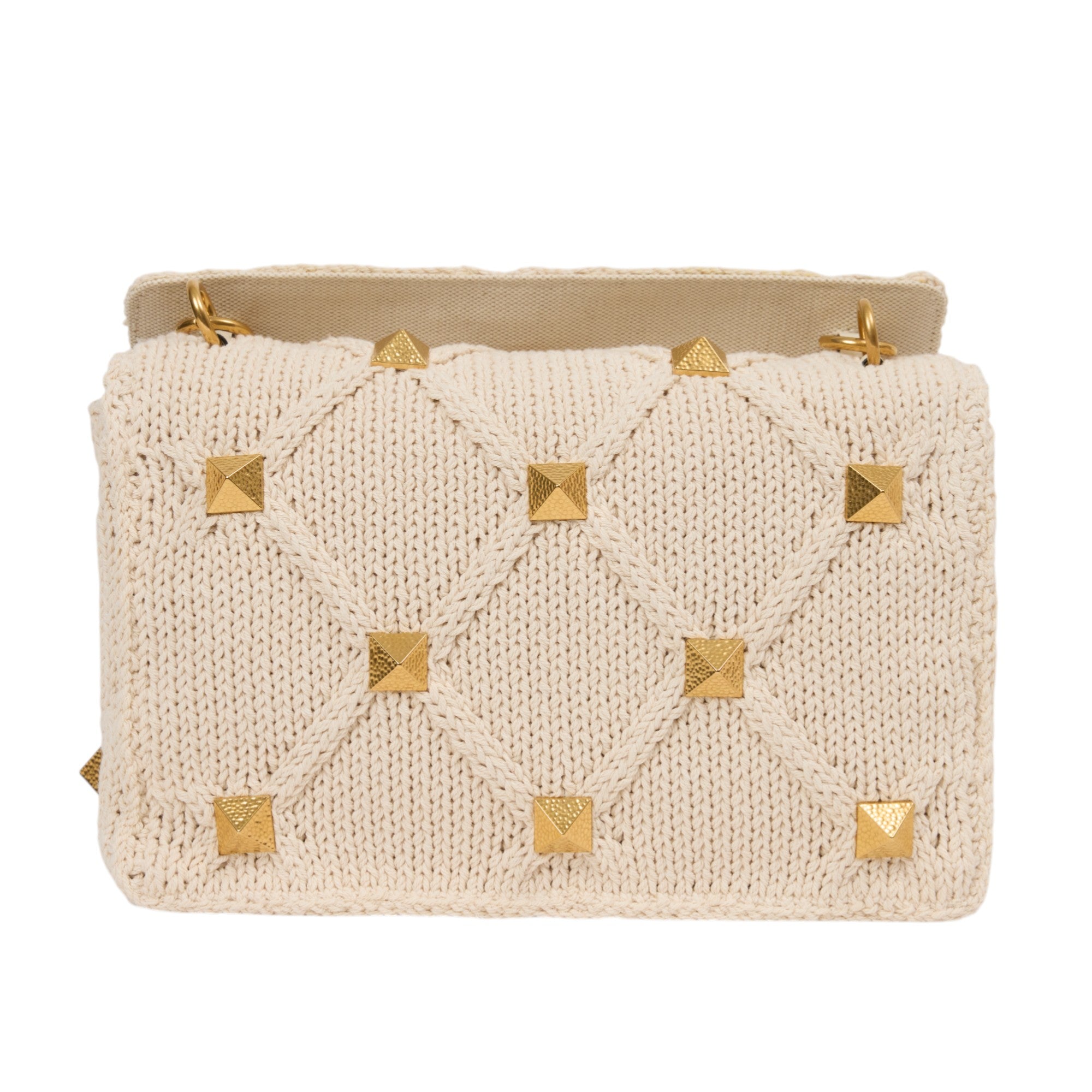 Valentino Garavani Braided Roman Stud Bag