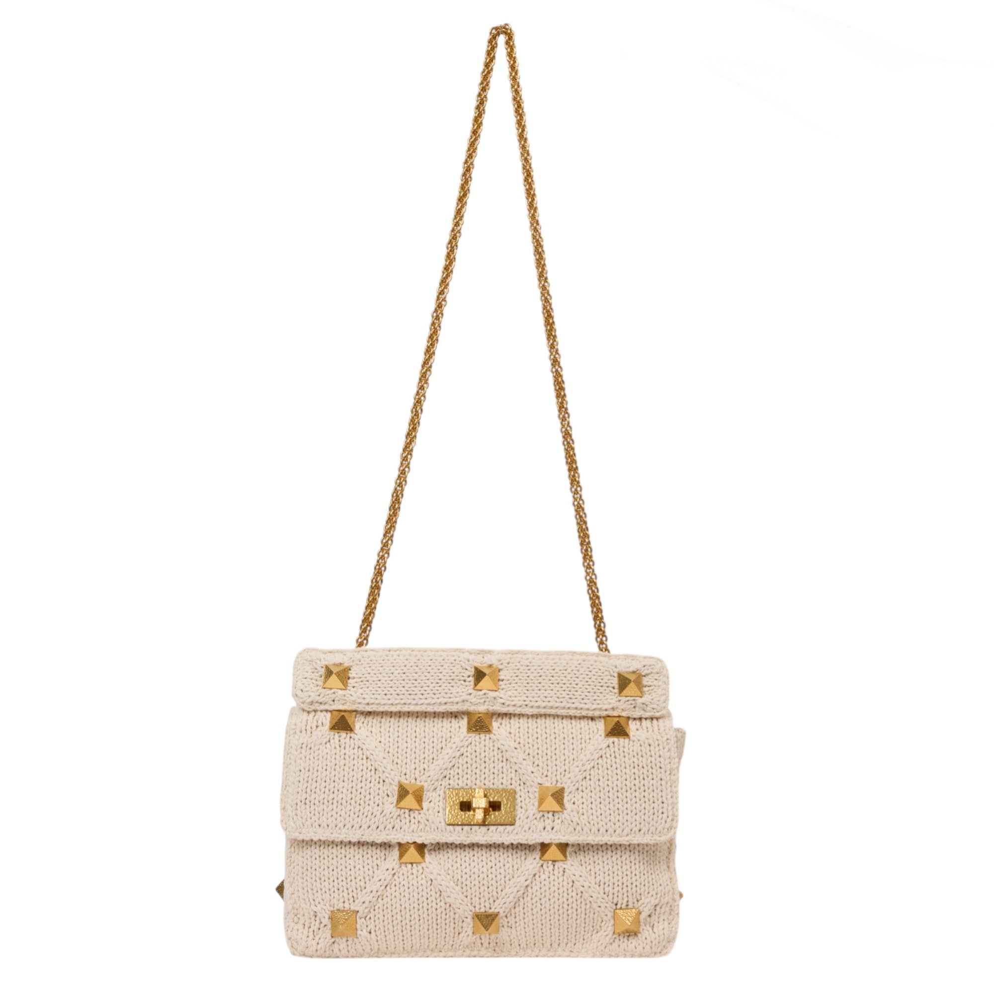 Valentino Garavani Braided Roman Stud Bag