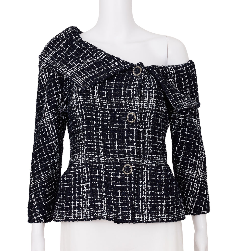 Chanel Off the Shoulder Jacket Size 6