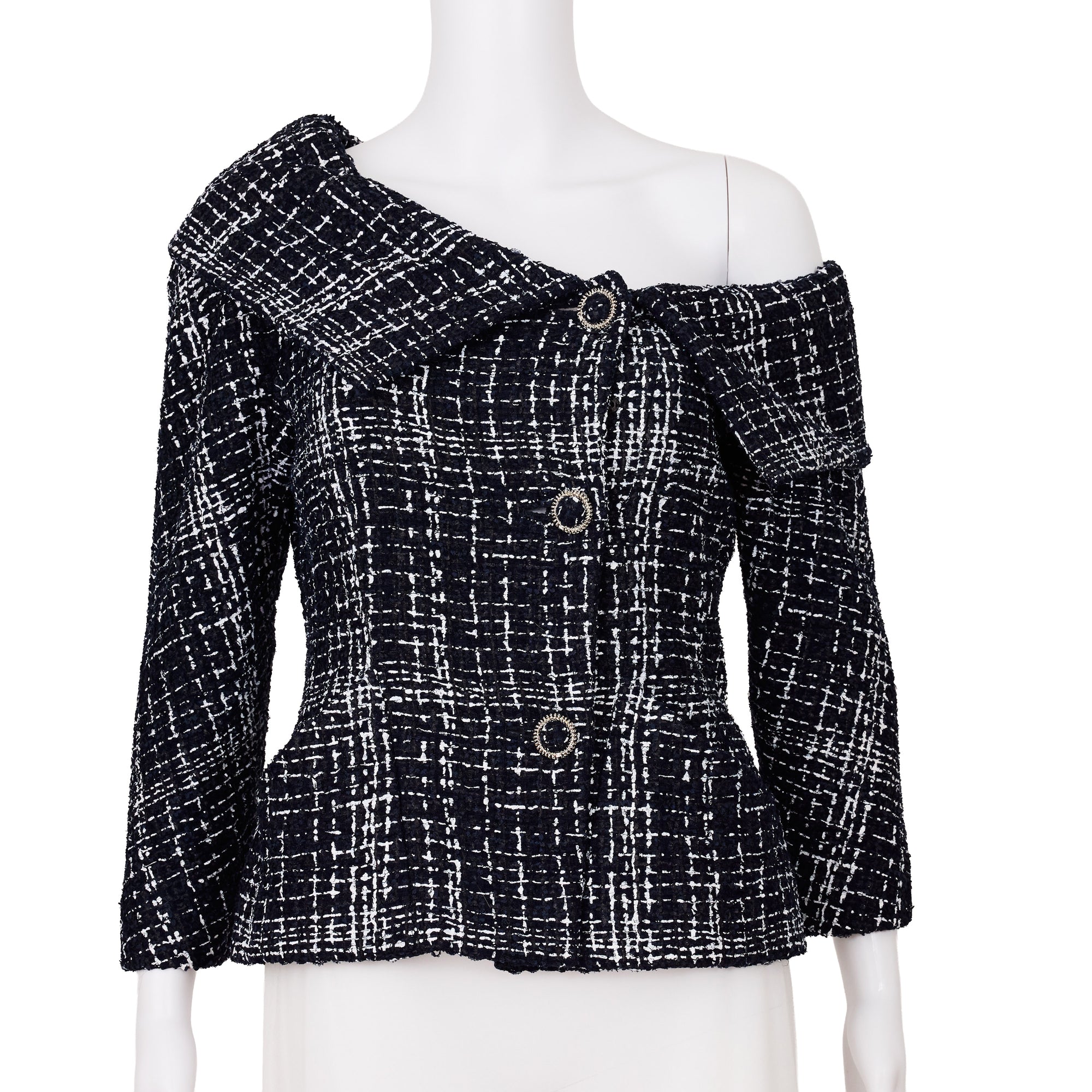 Chanel Off the Shoulder Jacket Size 6