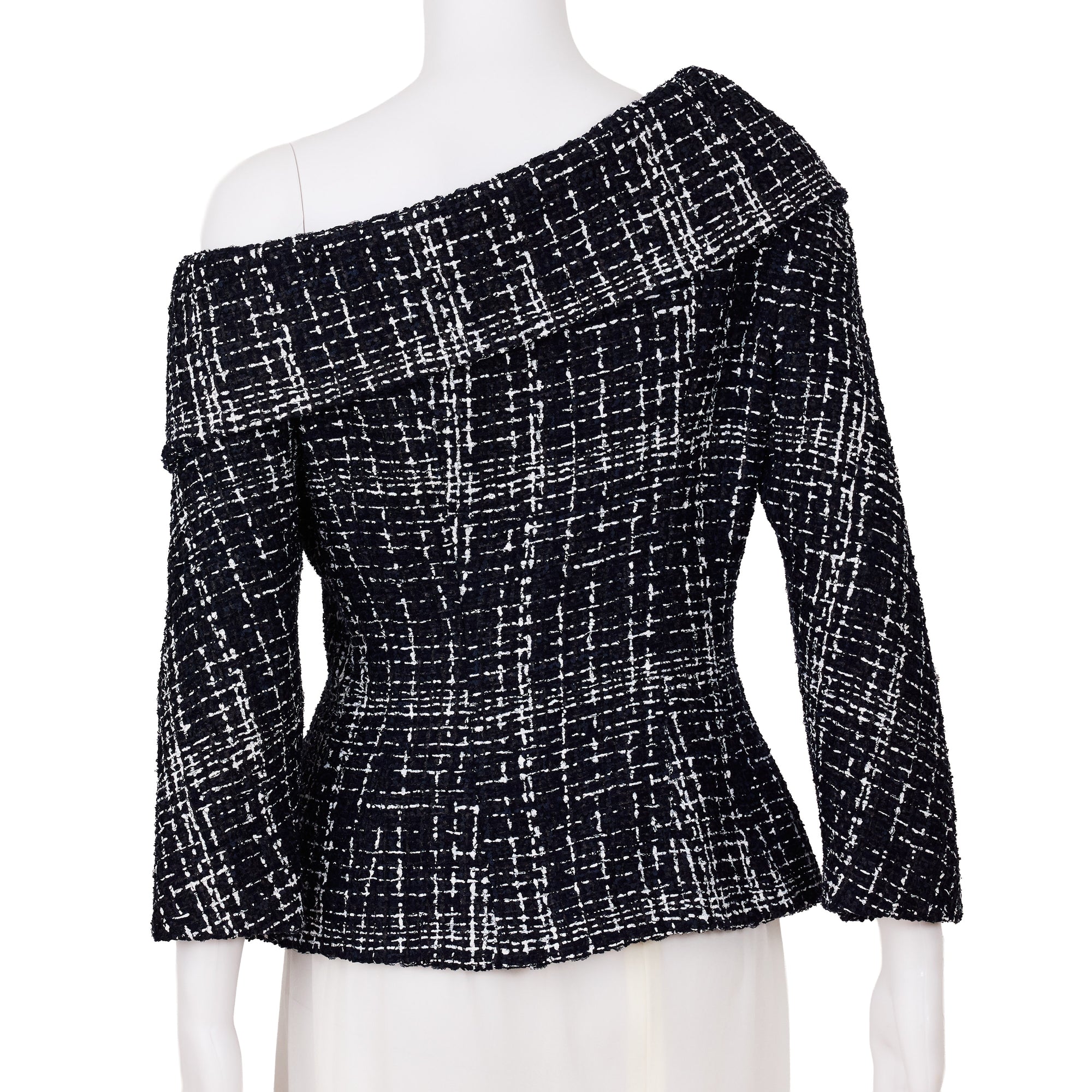 Chanel Off the Shoulder Jacket Size 6