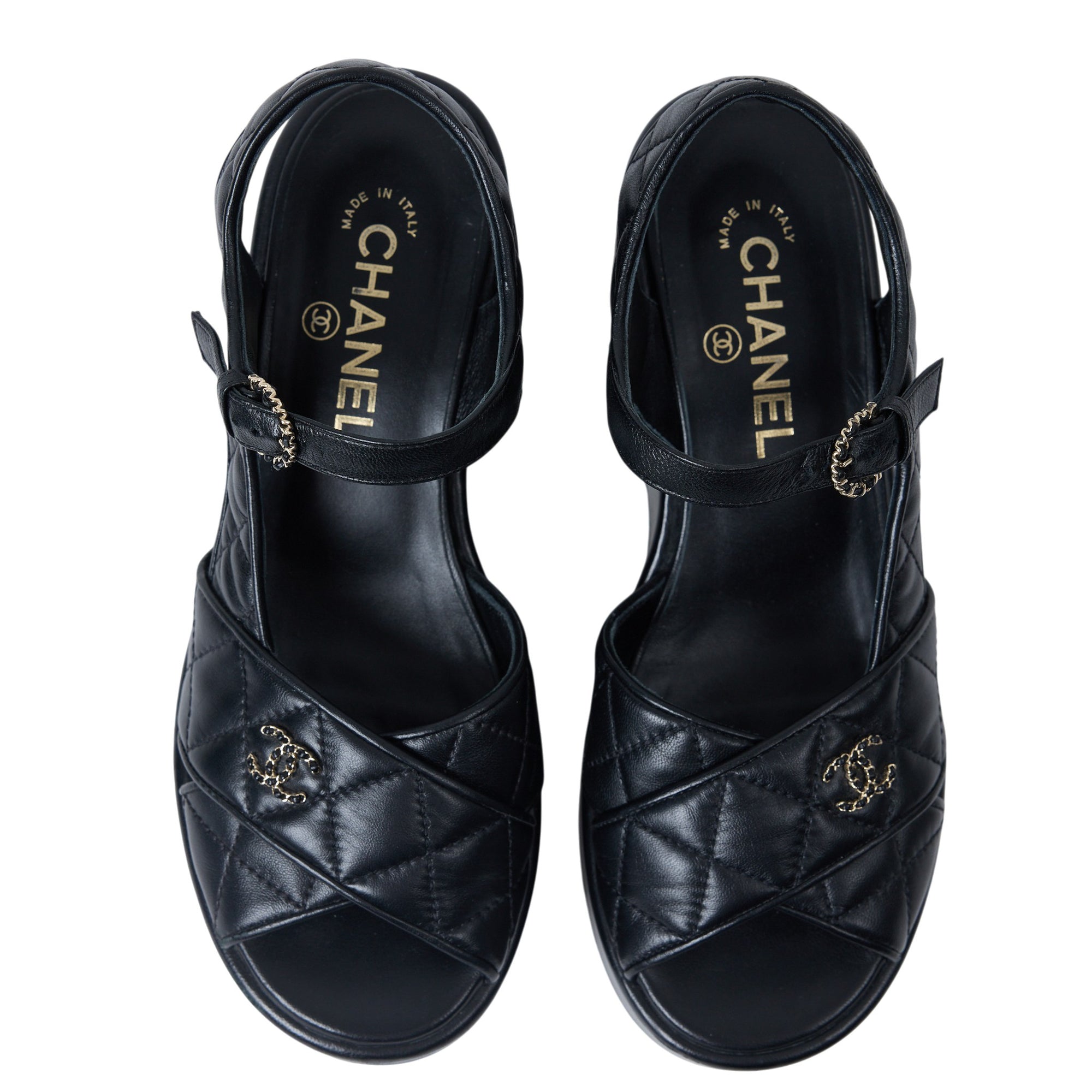Chanel Platform Sandal Size 8