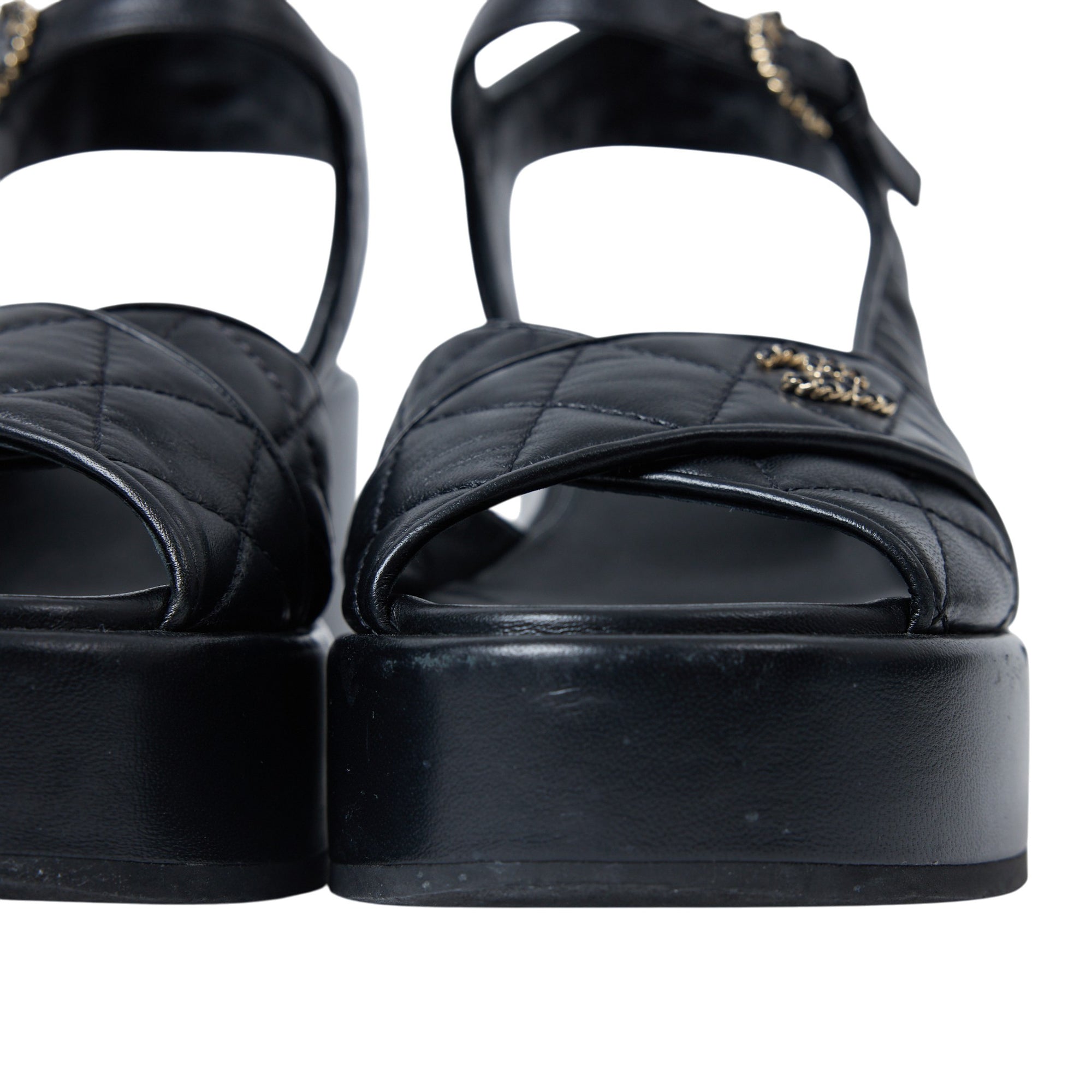 Chanel Platform Sandal Size 8