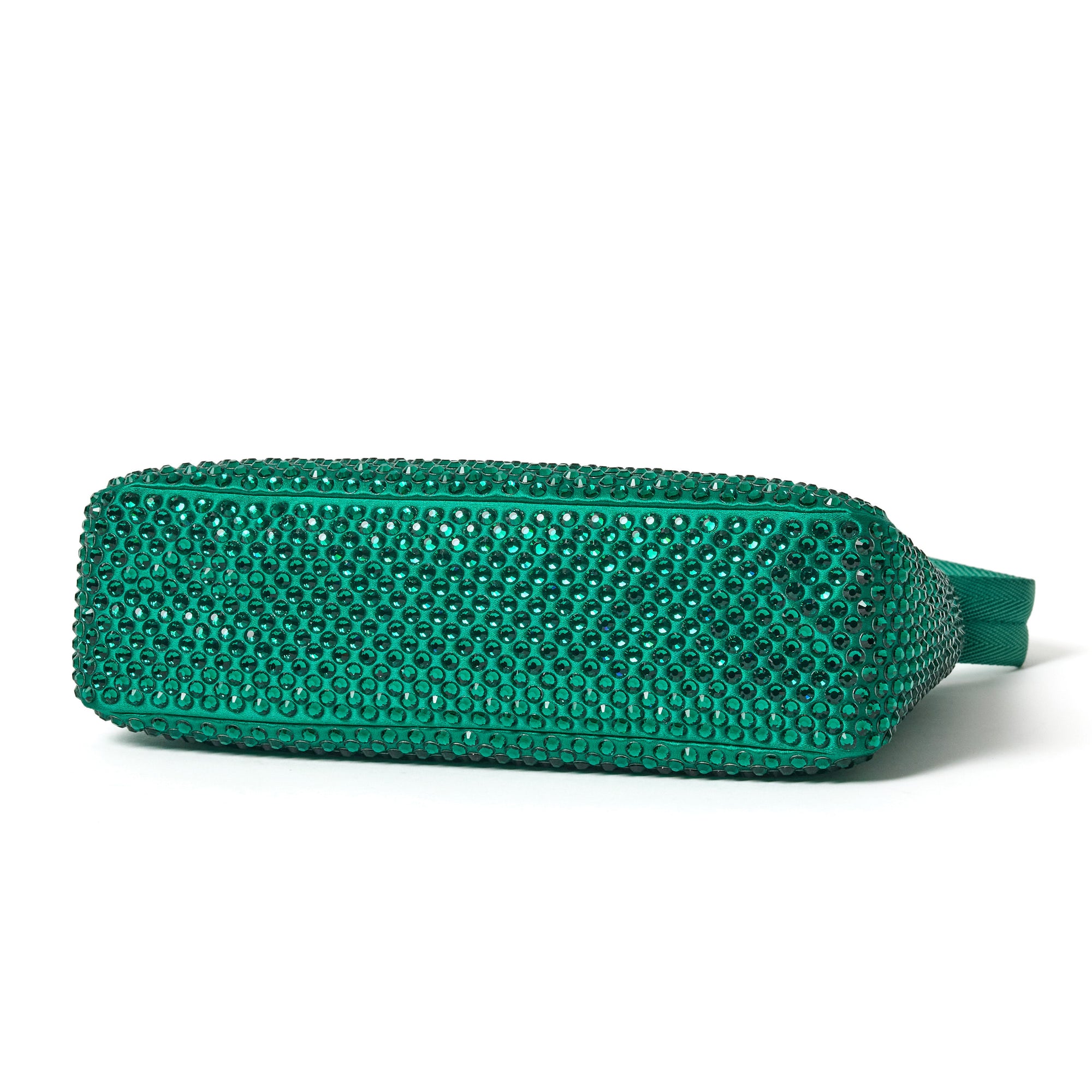 Prada Re-Edition 2000 Satin mini-bag with crystals