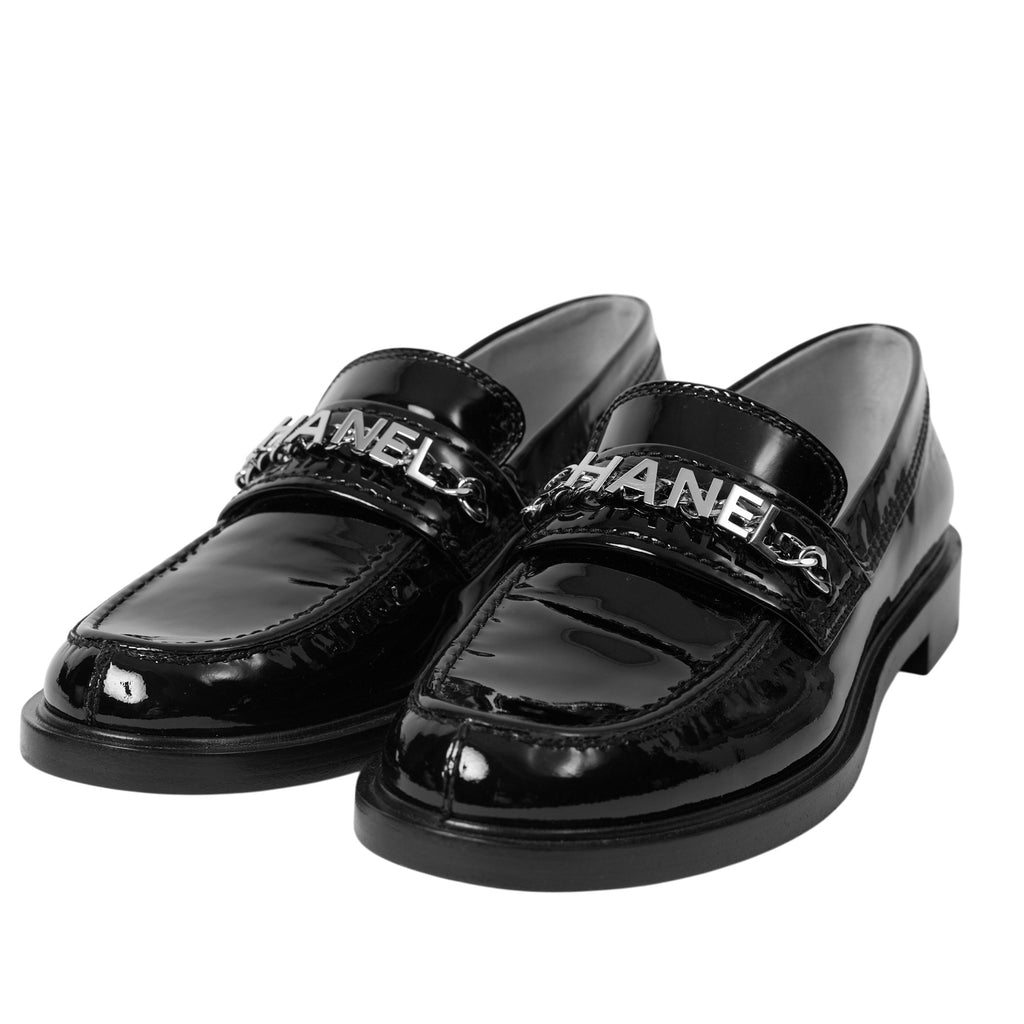 Chanel Patent Loafer Size 8