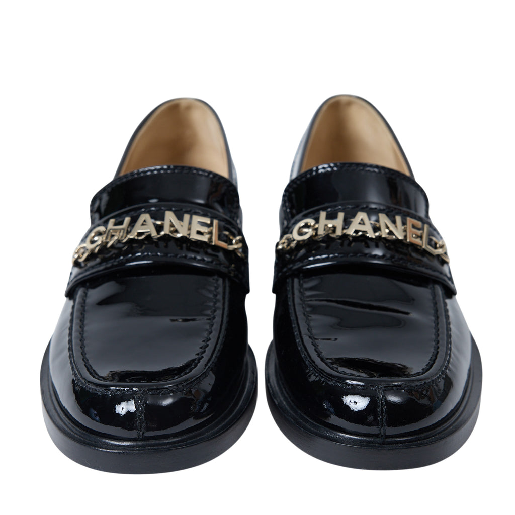 Chanel Patent Loafer Size 8