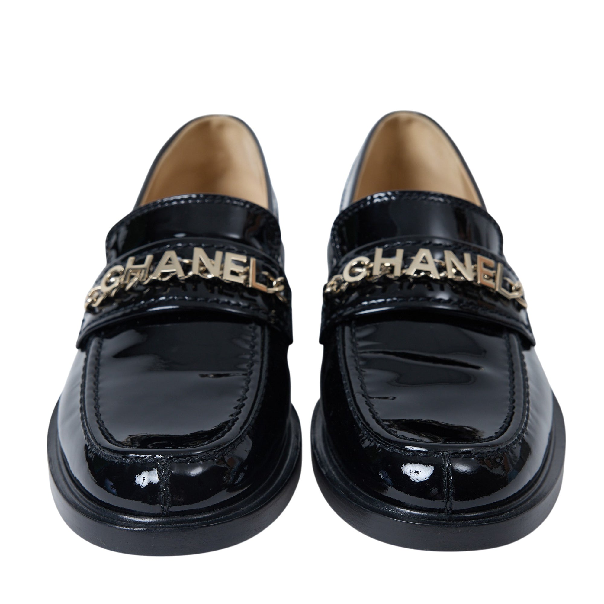 Chanel Patent Loafer Size 8