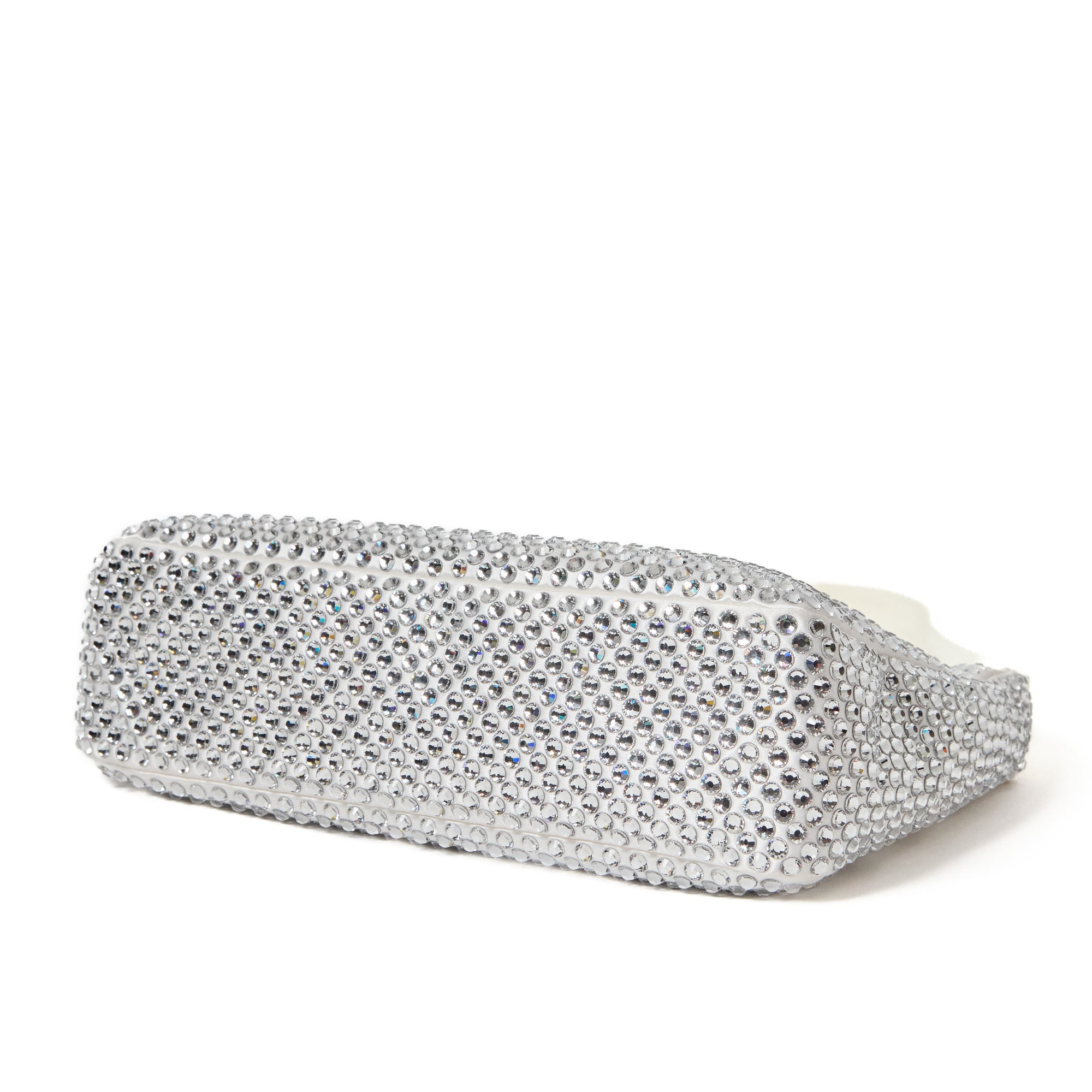 Prada Re-Edition 2000 Satin mini-bag with crystals