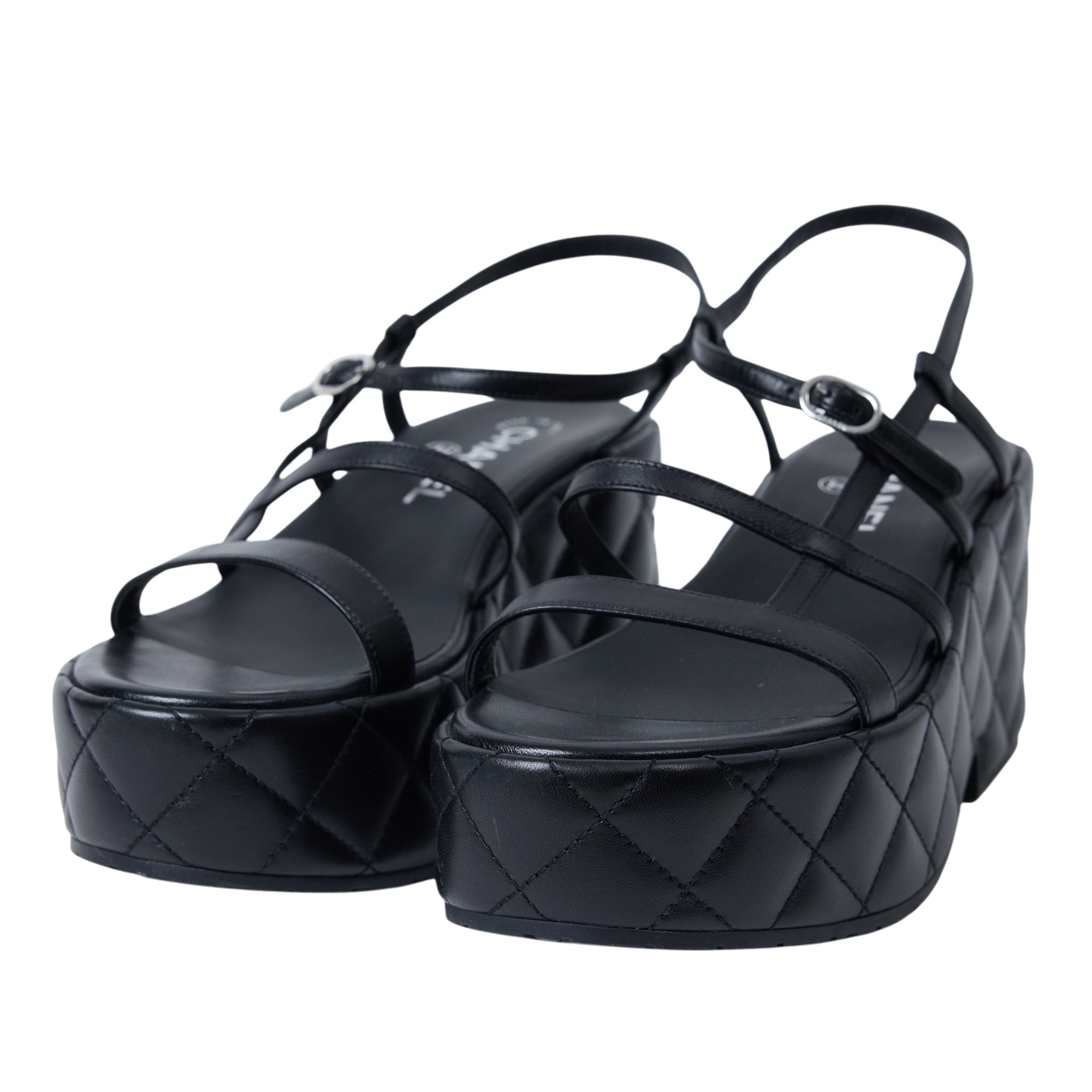 Chanel Platform Sandal Size 8