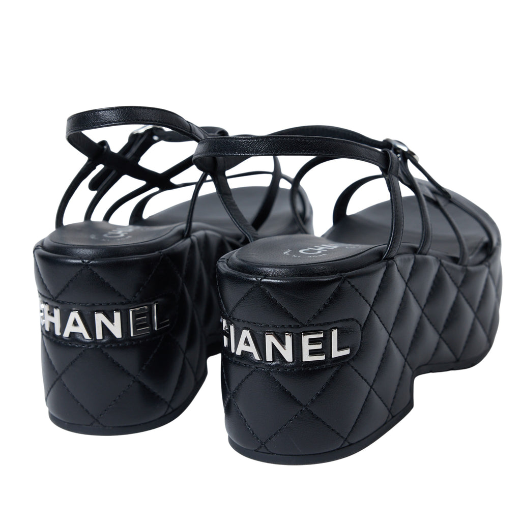Chanel Platform Sandal Size 8