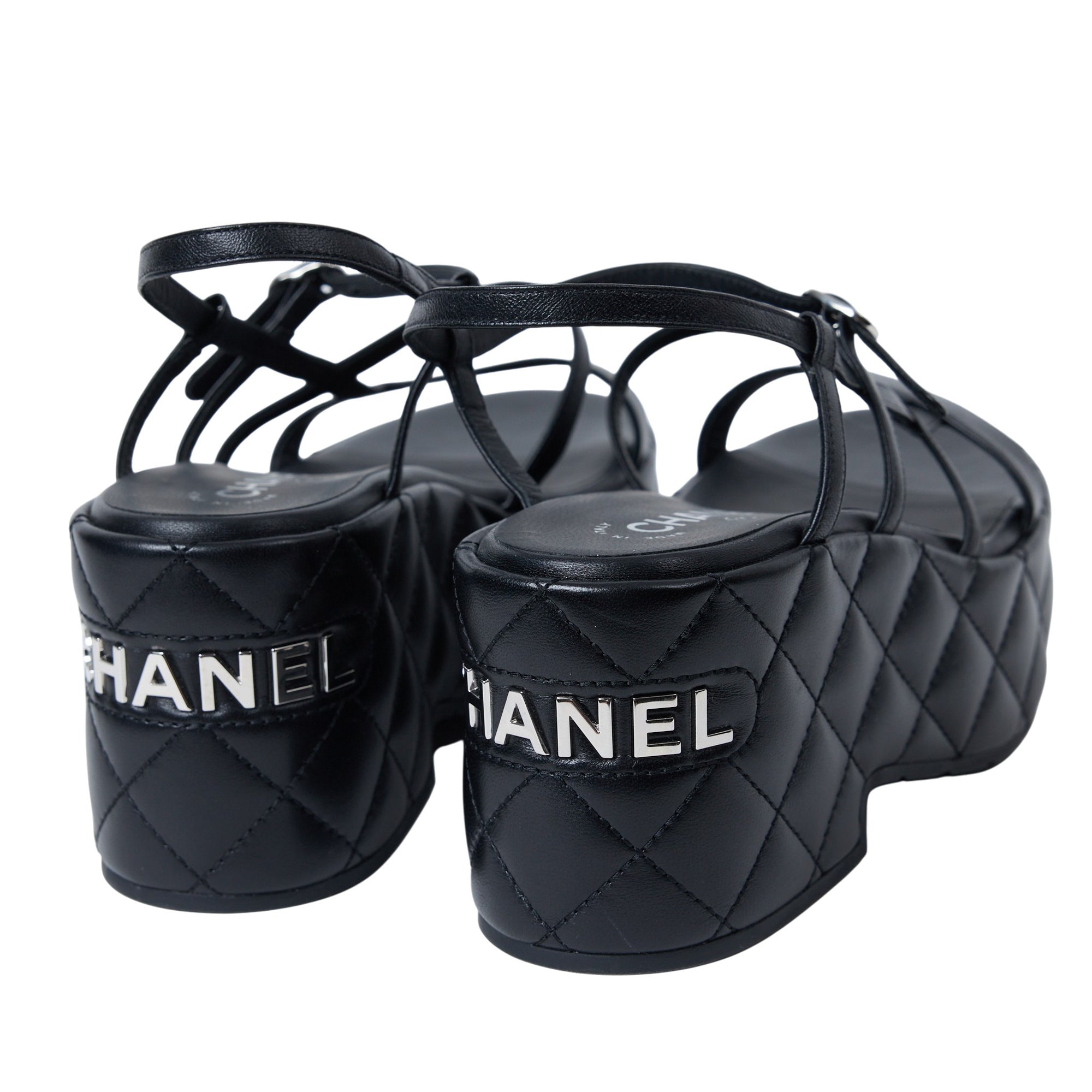 Chanel Platform Sandal Size 8