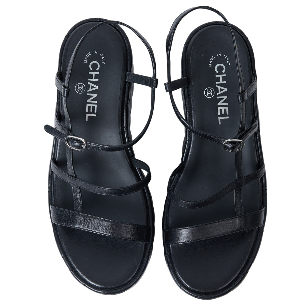 Chanel Platform Sandal Size 8