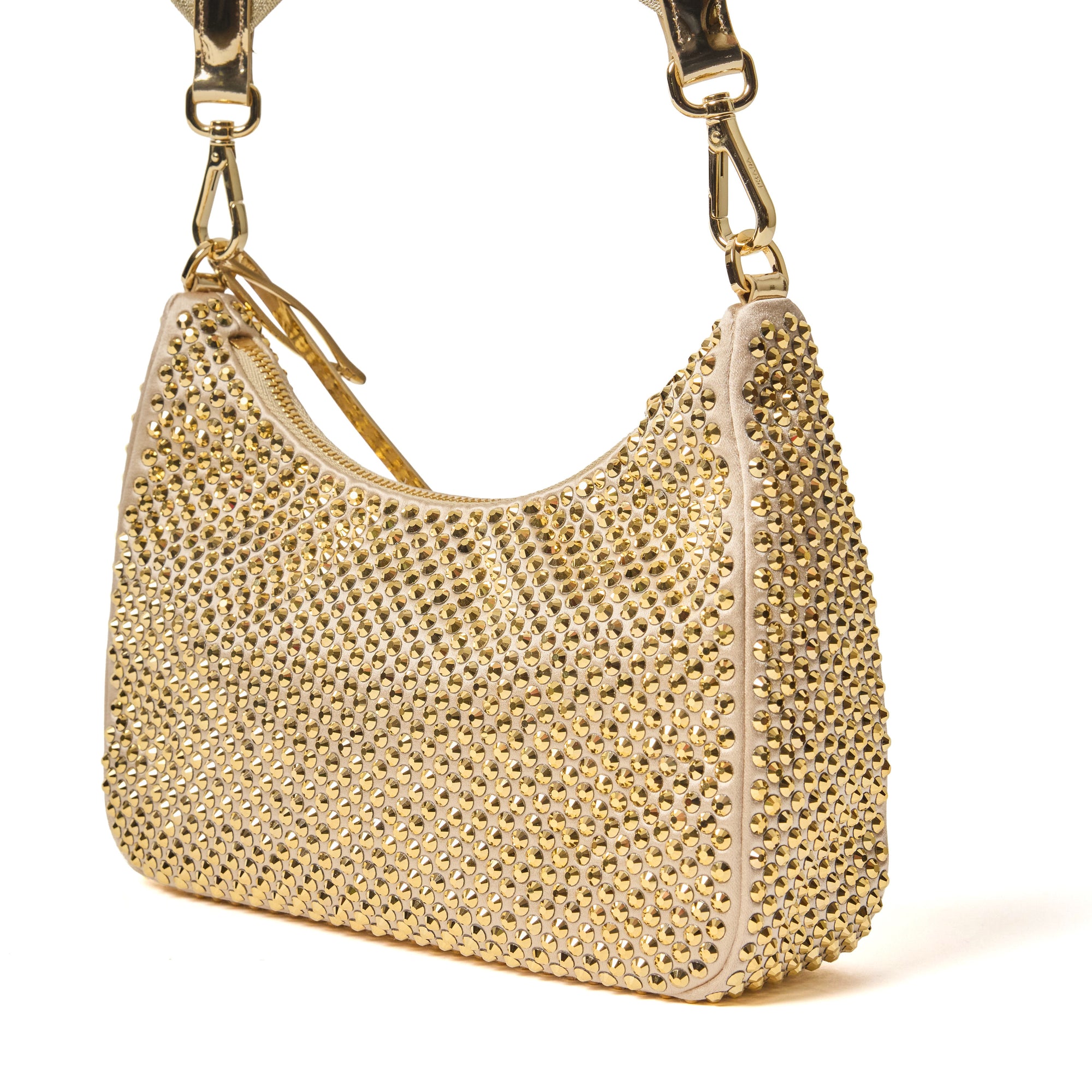 Prada Re-Edition 2005 Satin mini-bag with crystals
