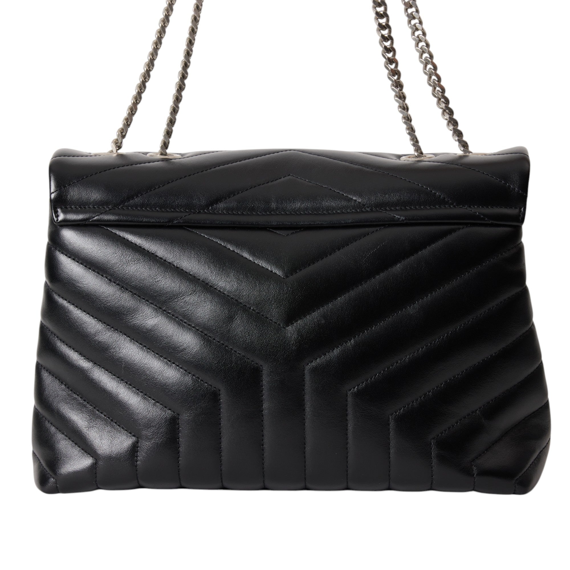 YSL Matelasse Lou Lou Puffer Chain Bag