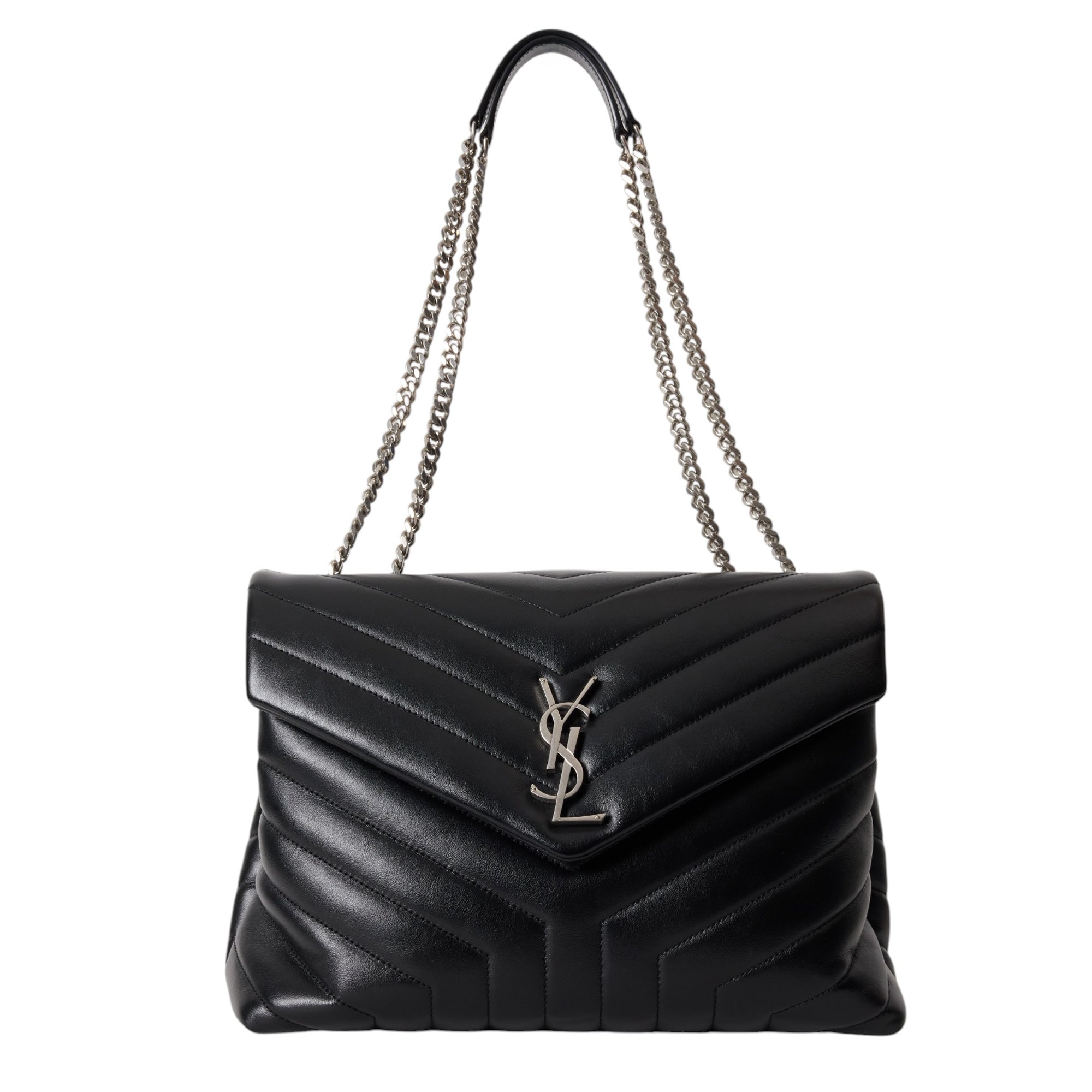 YSL Matelasse Lou Lou Puffer Chain Bag