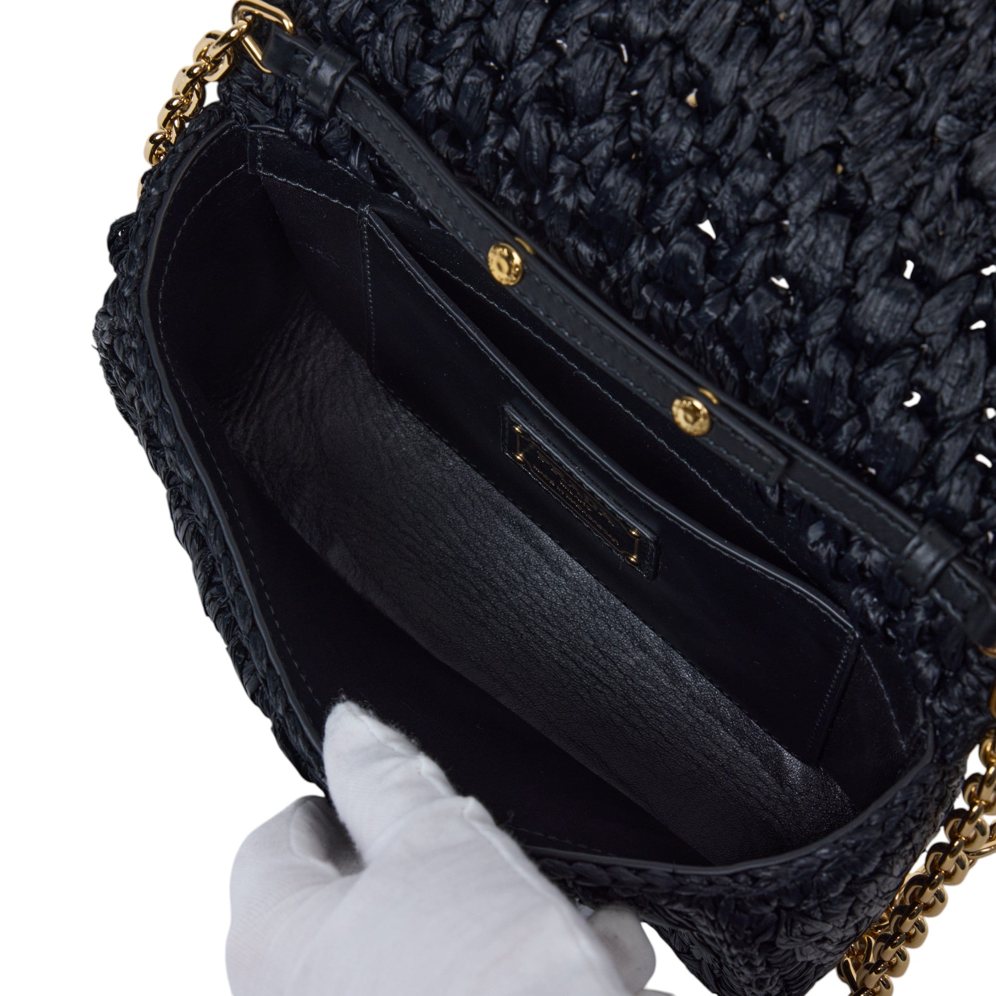 Prada Crochet Shoulder Bag