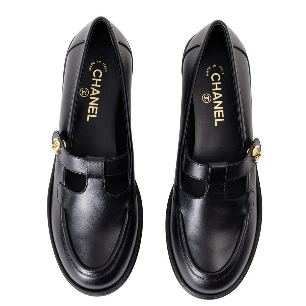 Chanel Turnlock Loafer Size 11