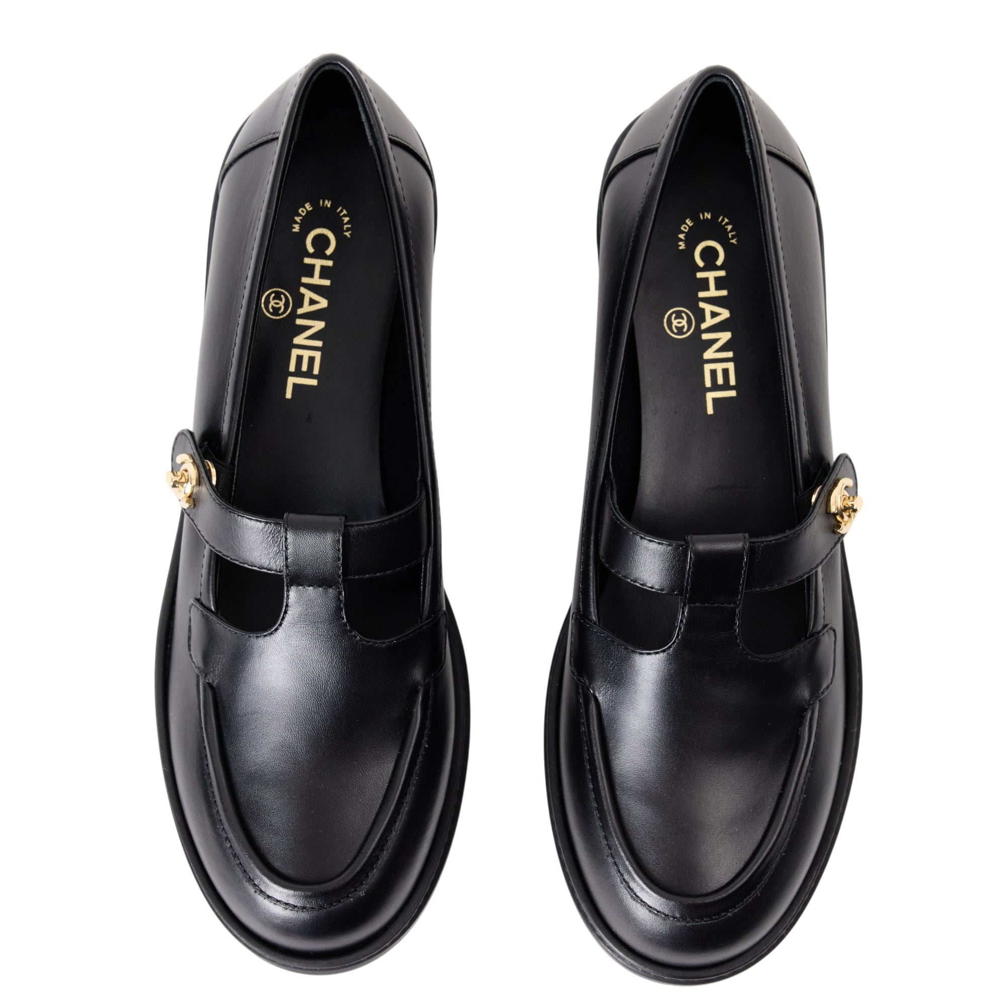 Chanel Turnlock Loafer Size 11