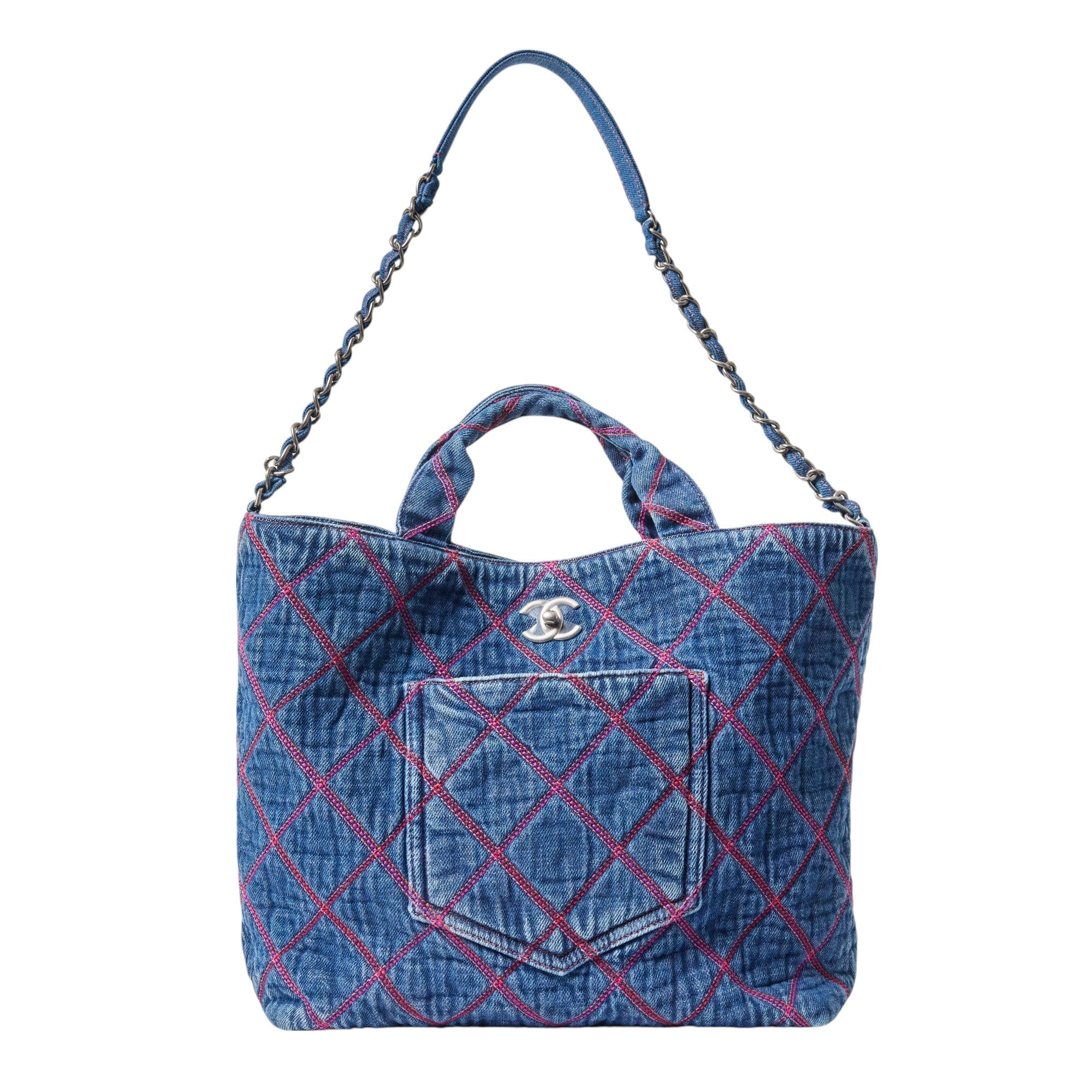 Chanel Coco Beach Denim Tote