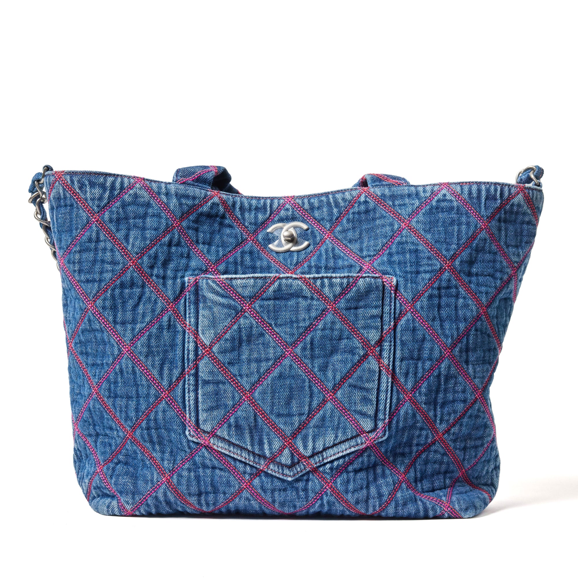 Chanel Coco Beach Denim Tote