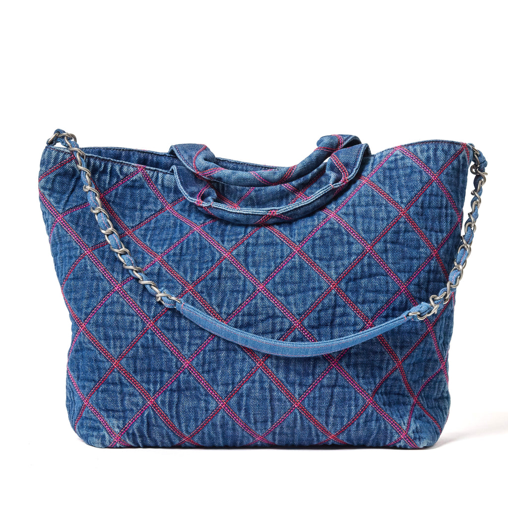 Chanel Coco Beach Denim Tote