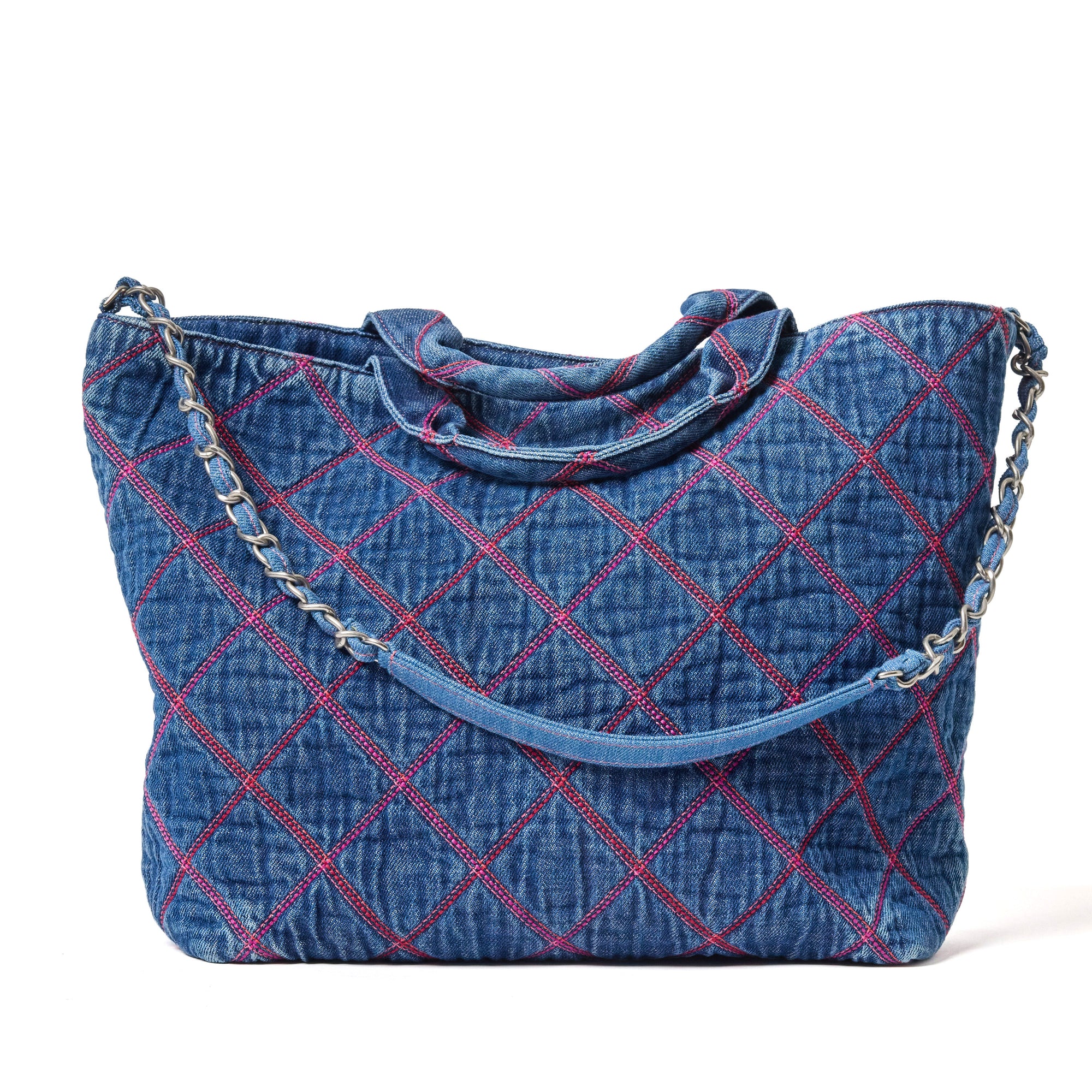 Chanel Coco Beach Denim Tote