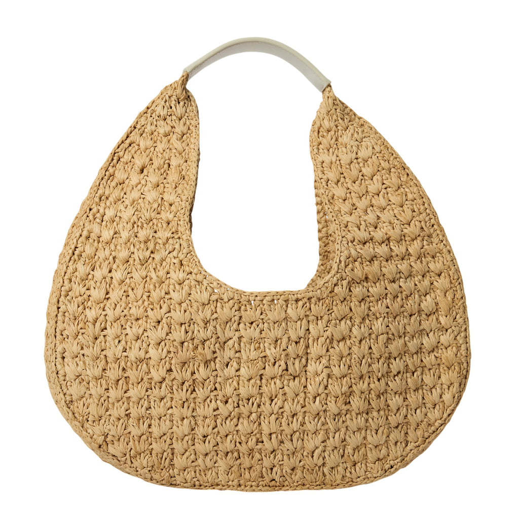 Celine Raffia Shoulder Bag