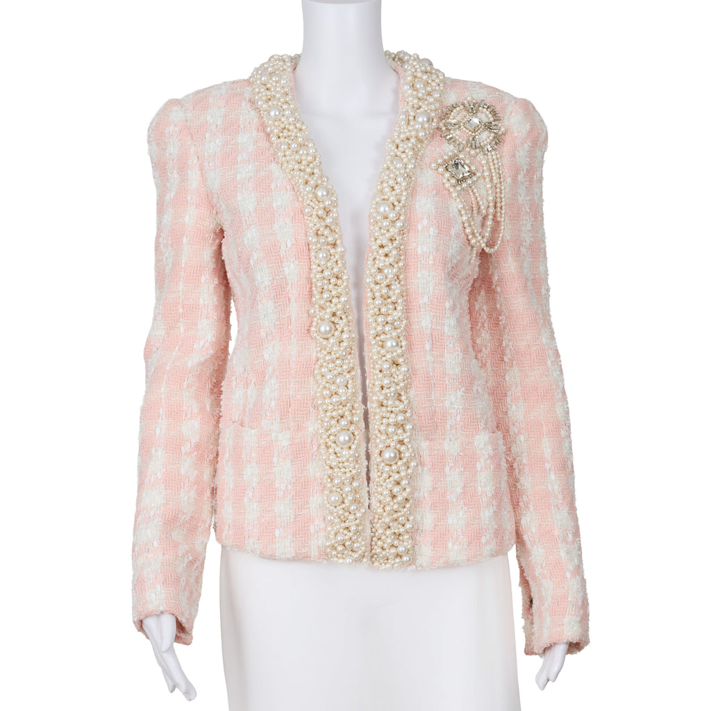 Balmain Pearl Trim Jacket Size 4
