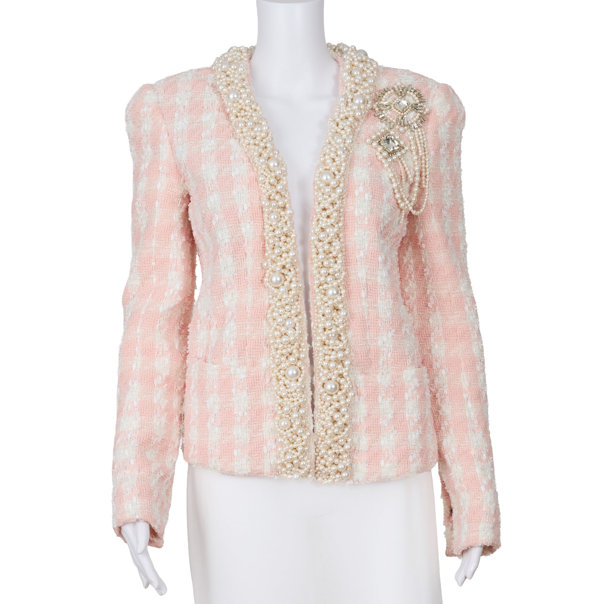 Balmain Pearl Trim Jacket Size 4