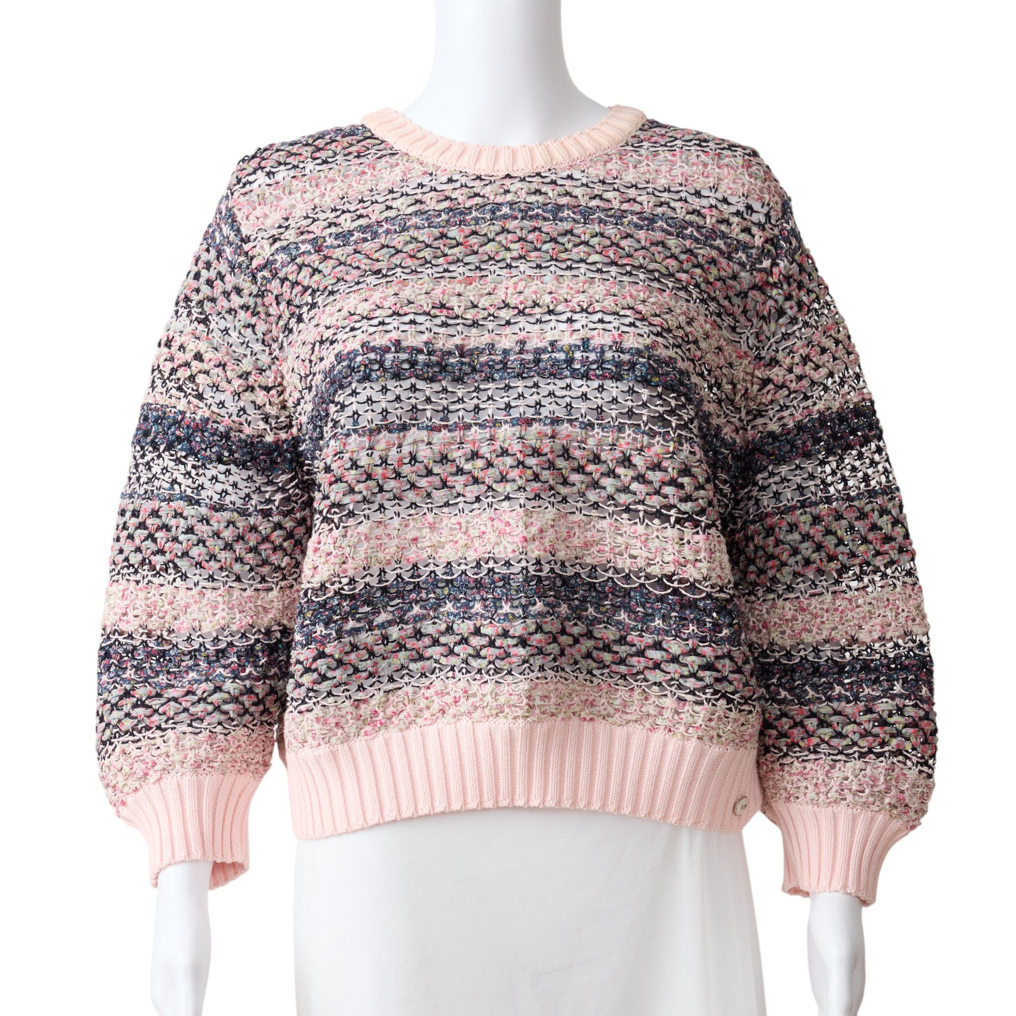 Chanel Cropped Sweater Size M