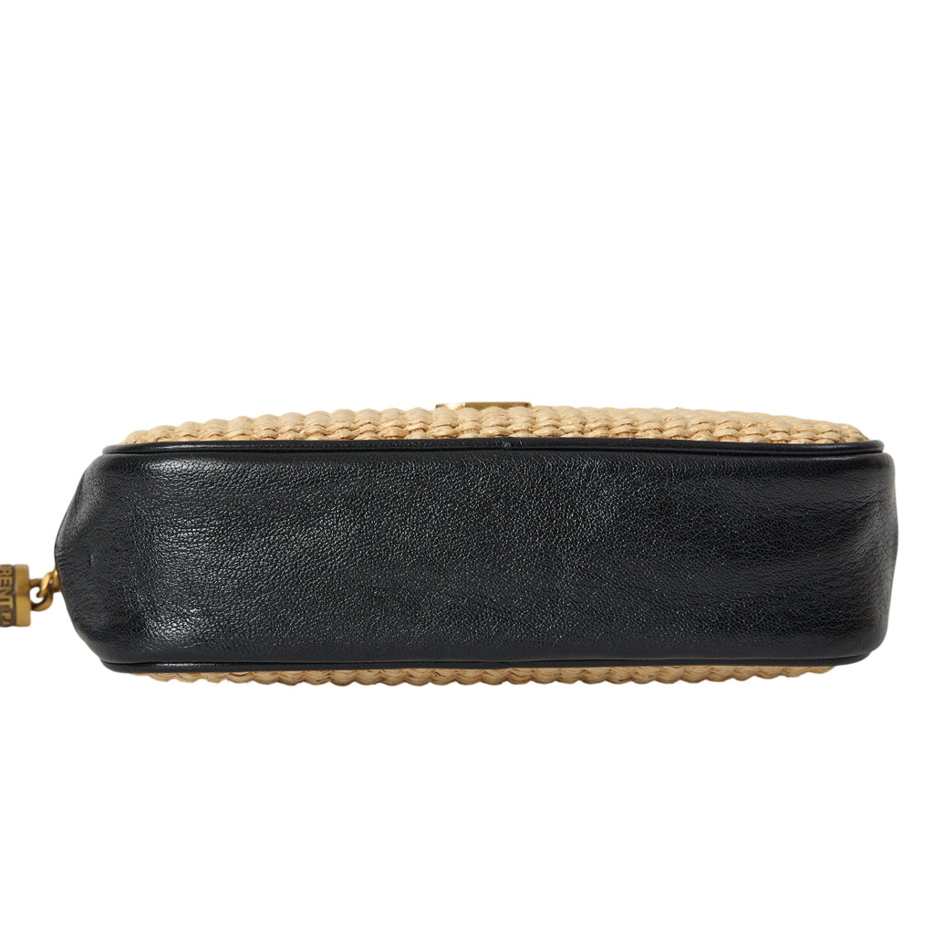 YSL Raffia Camera Bag