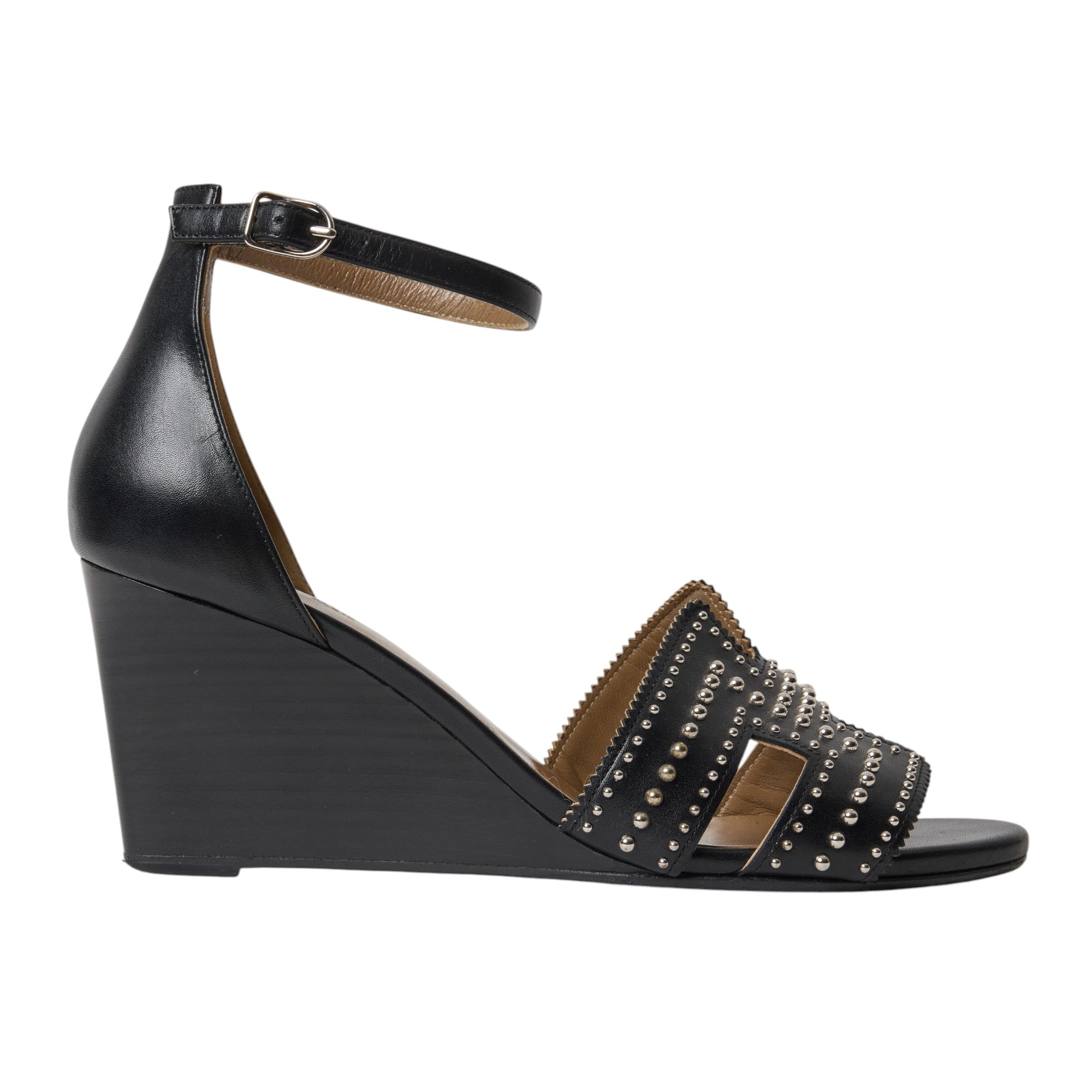 Hermes Lengend Wedge Sandal Size 8.5
