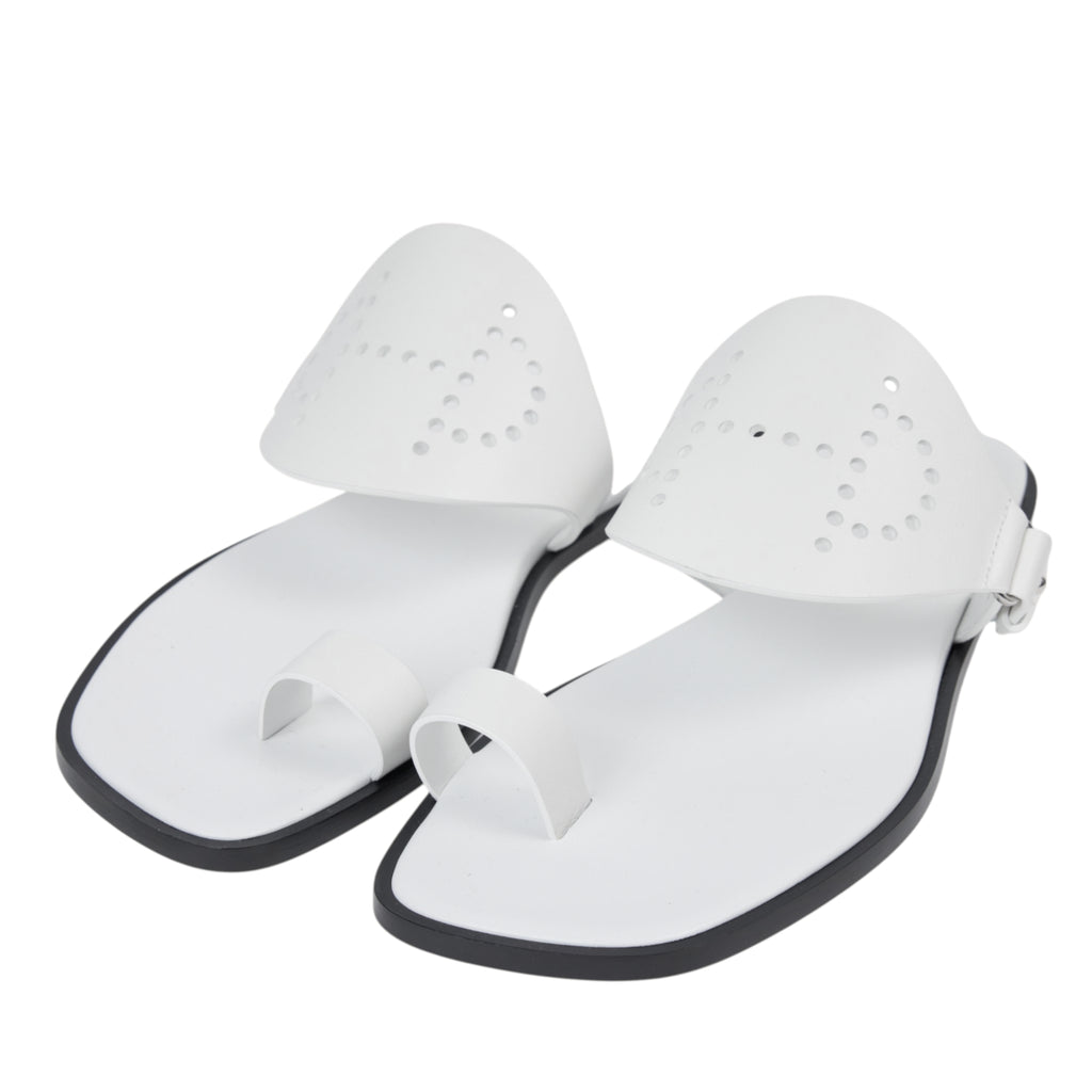 Hermes Hera Leather Slides