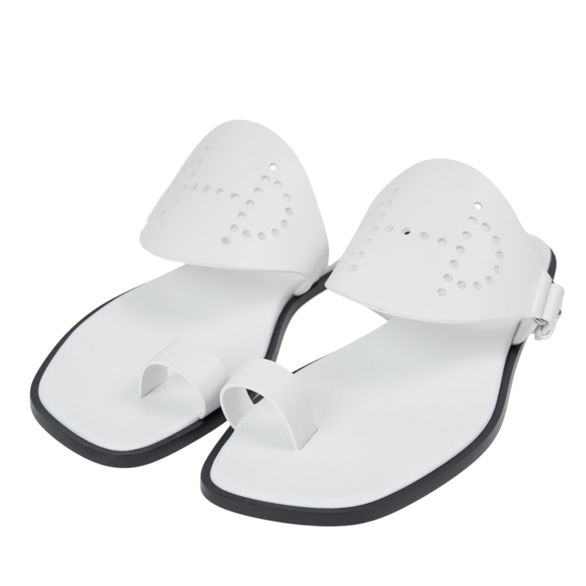 Hermes Hera Leather Slides