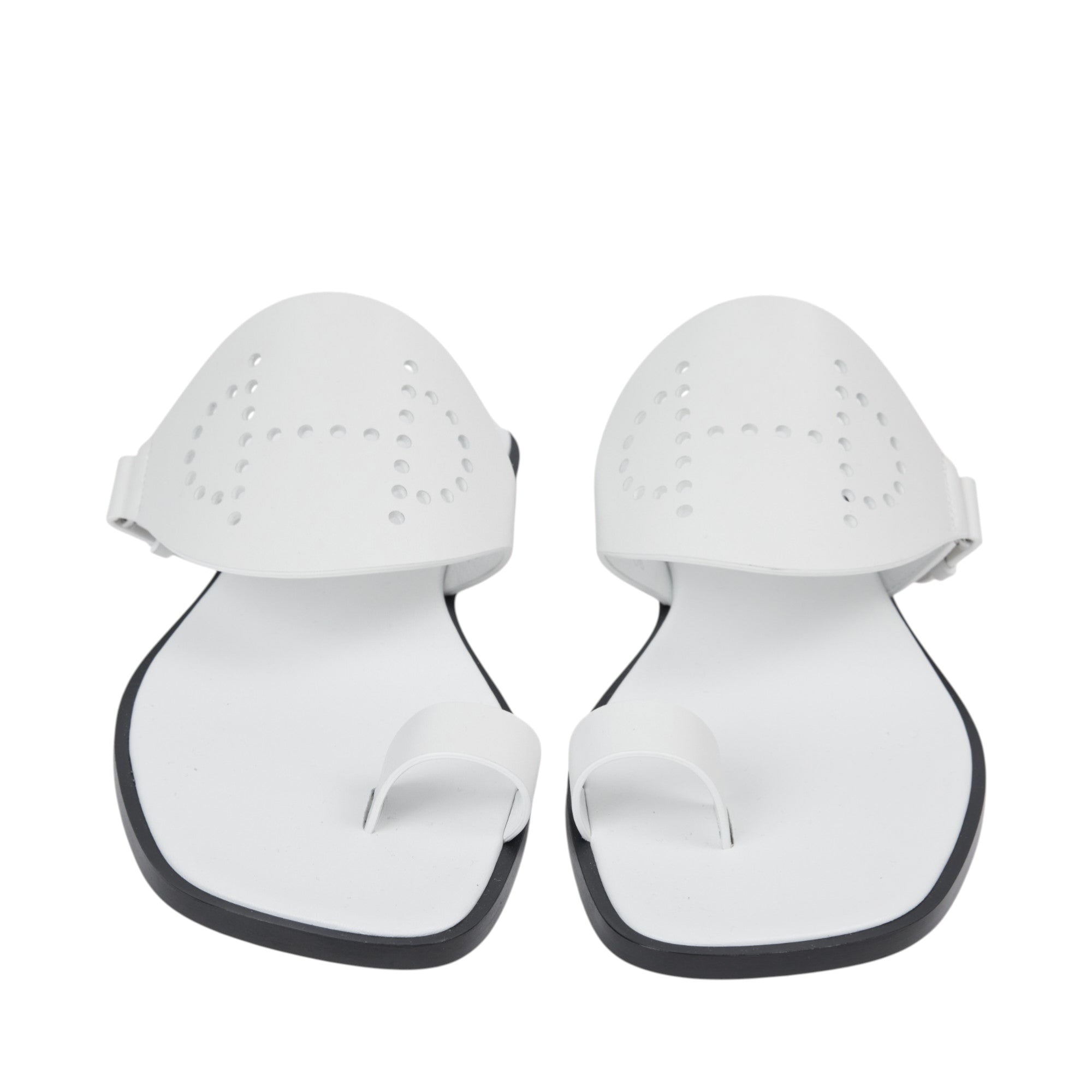 Hermes Hera Leather Slides