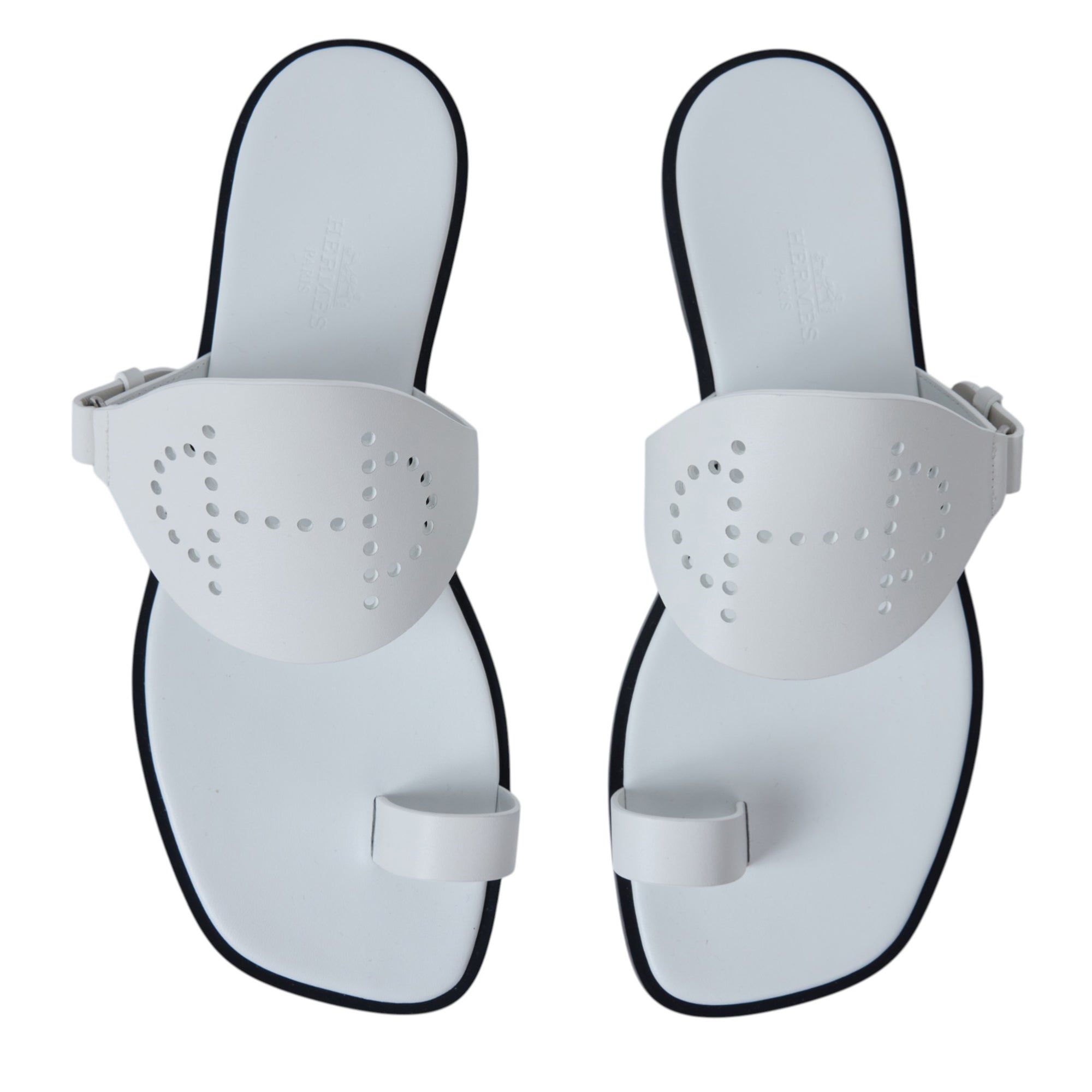 Hermes Hera Leather Slides