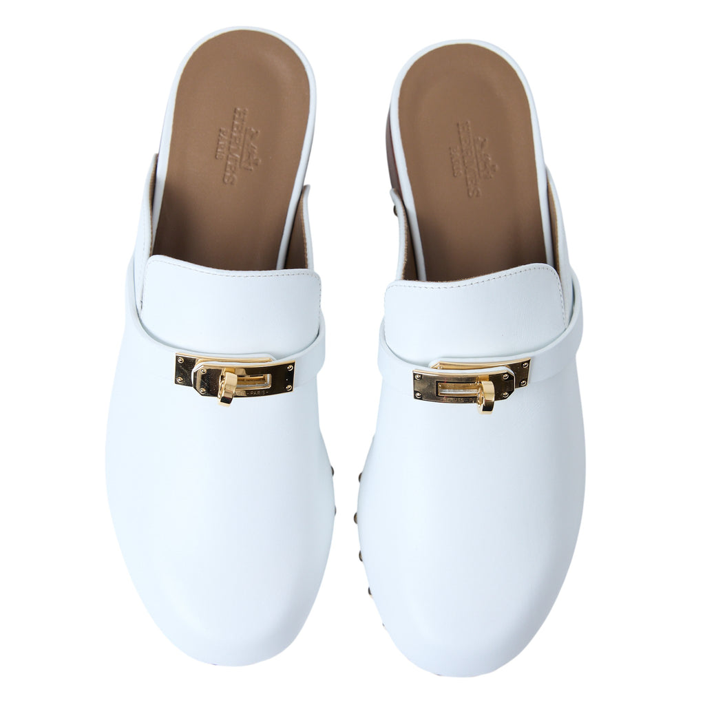 Hermes Carlotta Mule Size 6