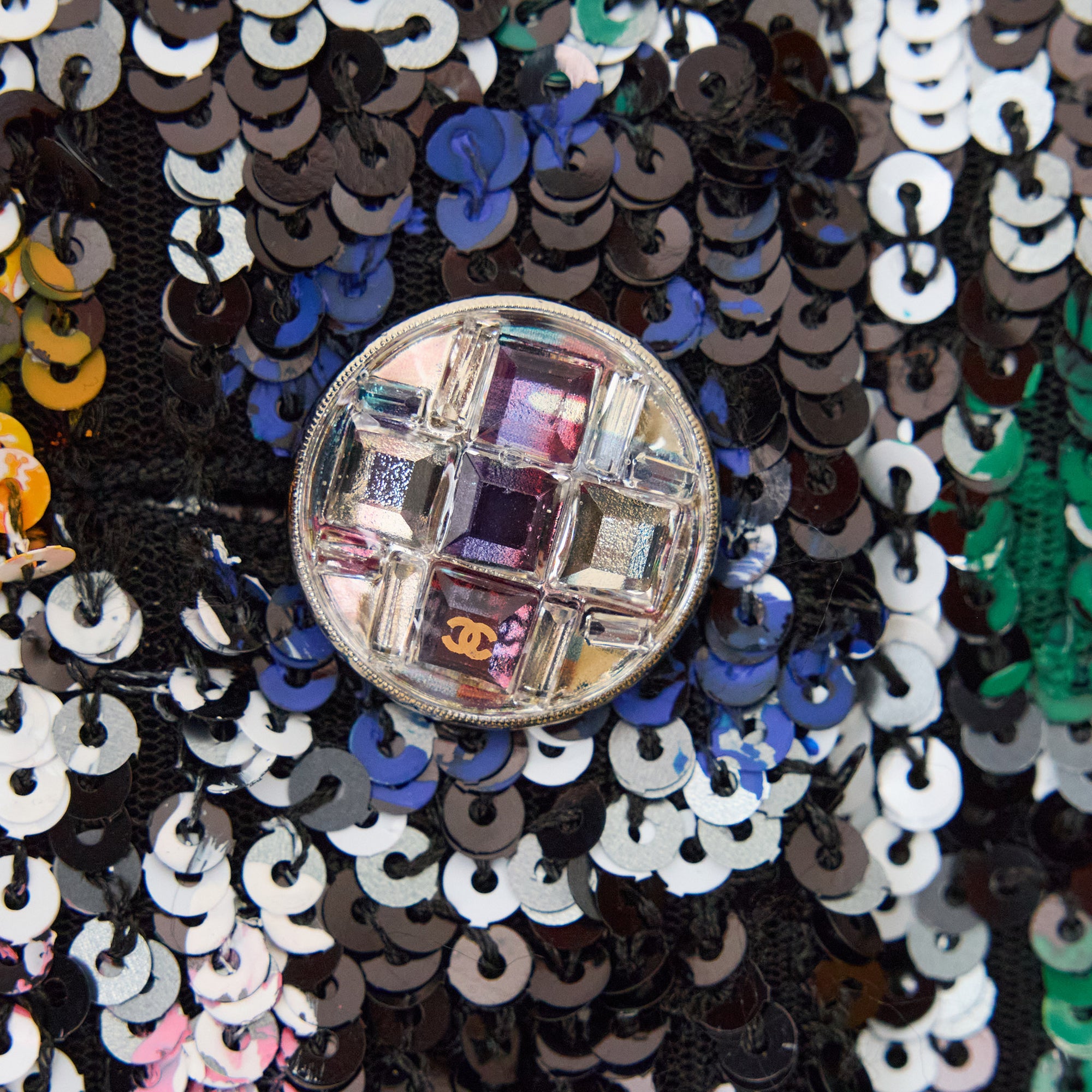 Chanel Sequin Jacket Size 4