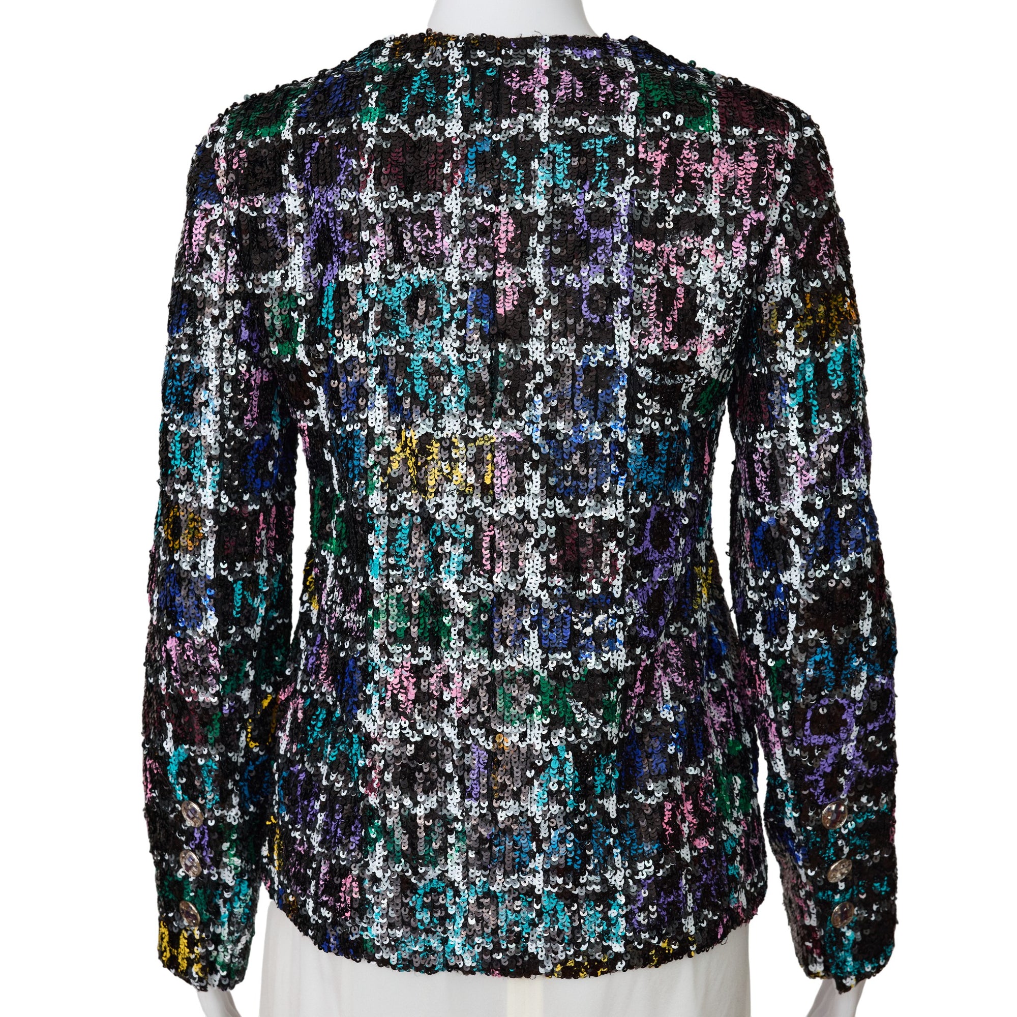 Chanel Sequin Jacket Size 4
