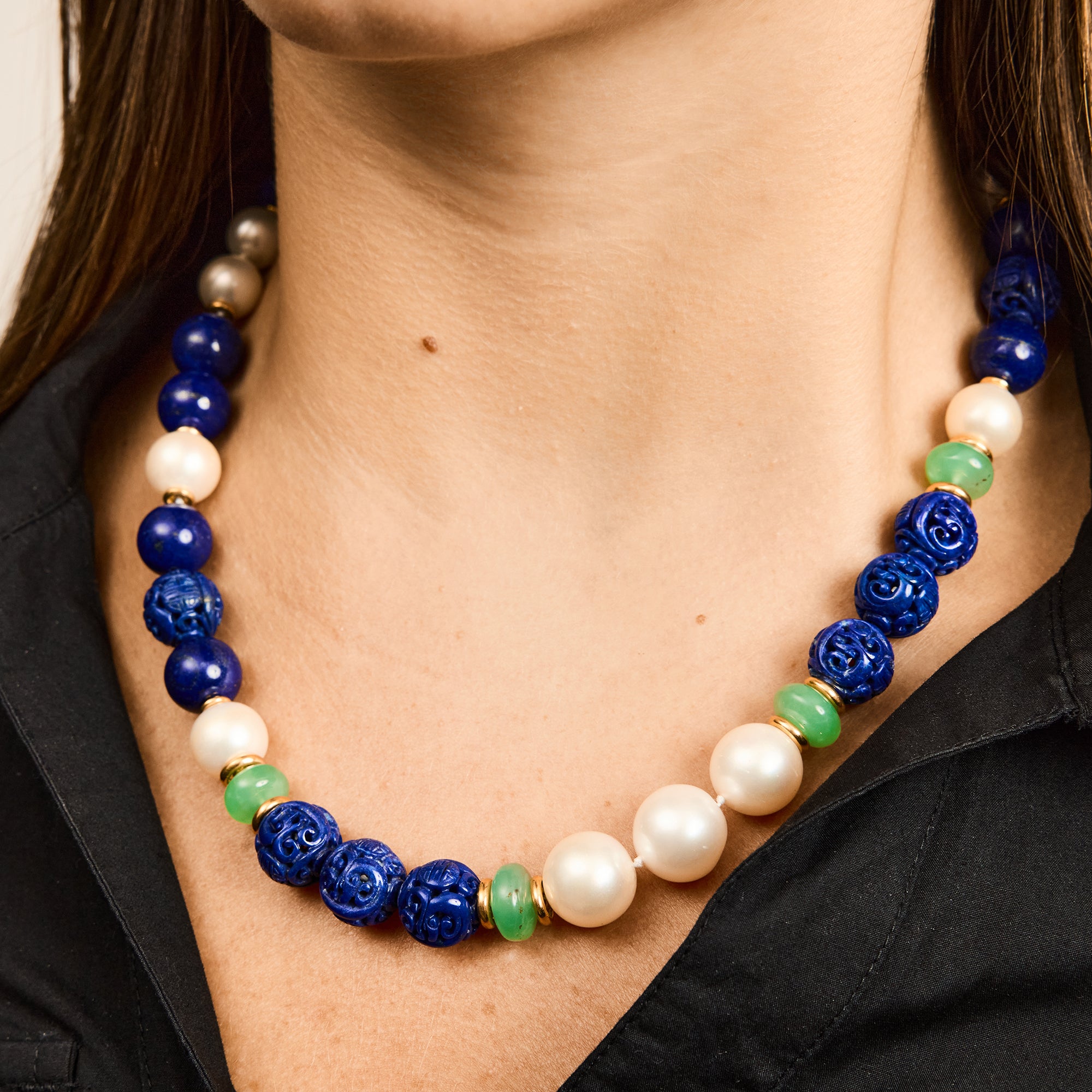 Seamen Schepps Necklace Multi Stone Necklace