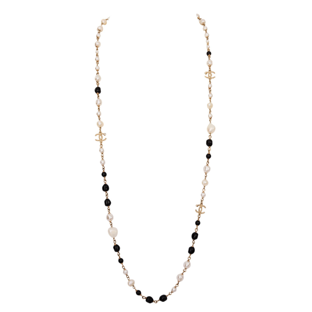 Chanel Pearl CC Necklace