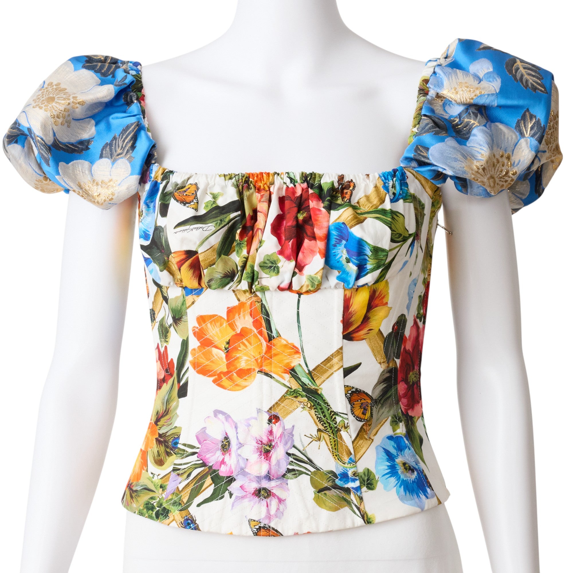 Dolce & Gabbana Bustier Top Size 4