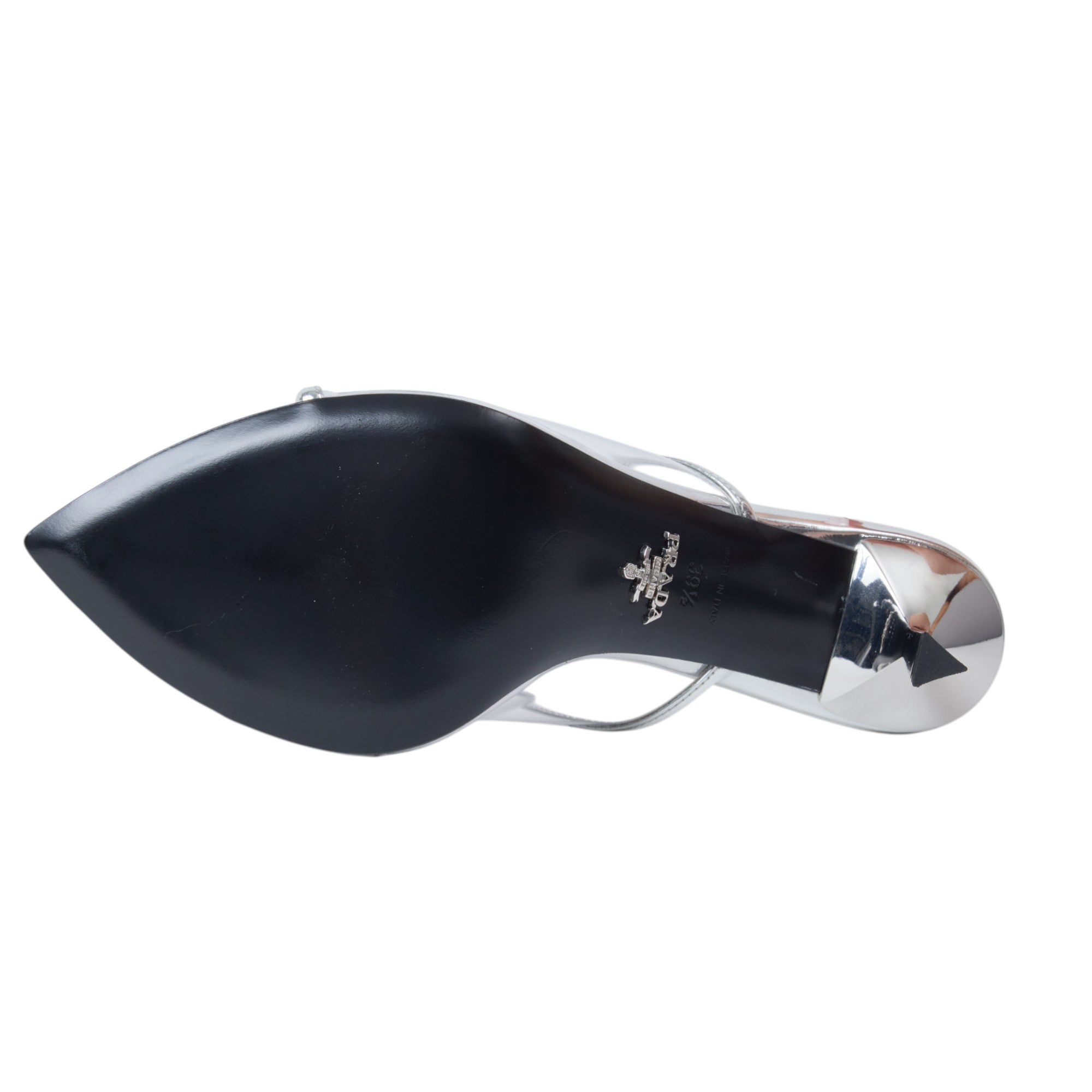 Prada Silver Pump Size 9.5