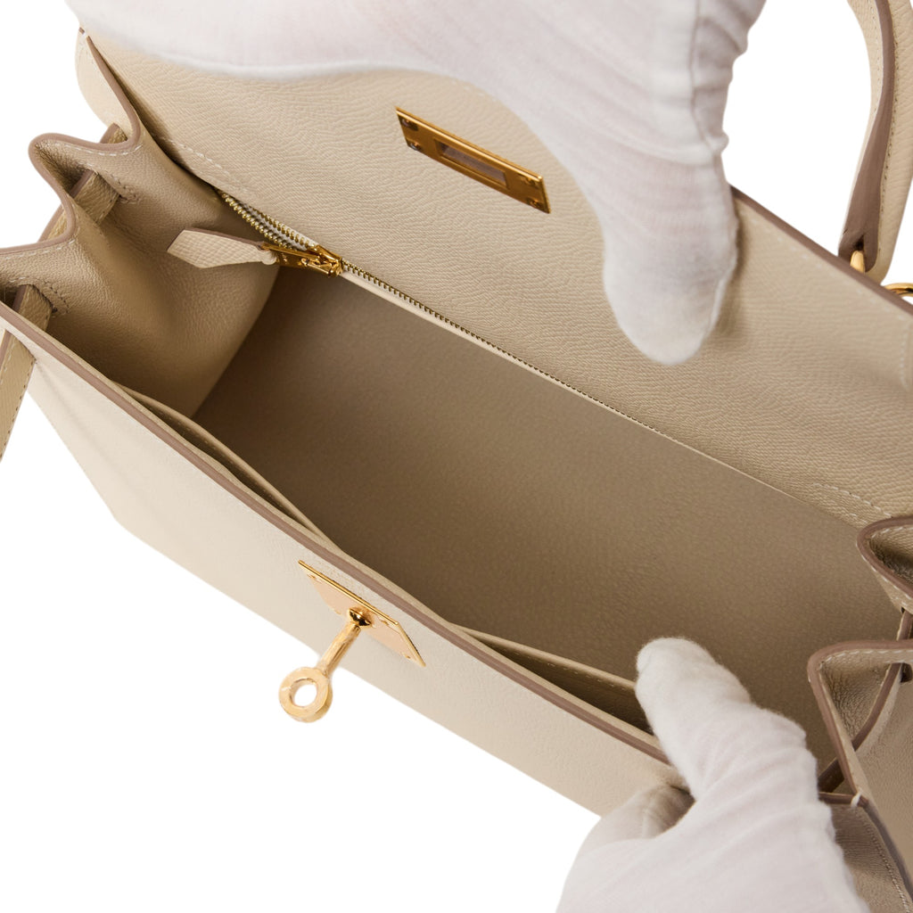 Hermes Kelly Craie 28 GHW