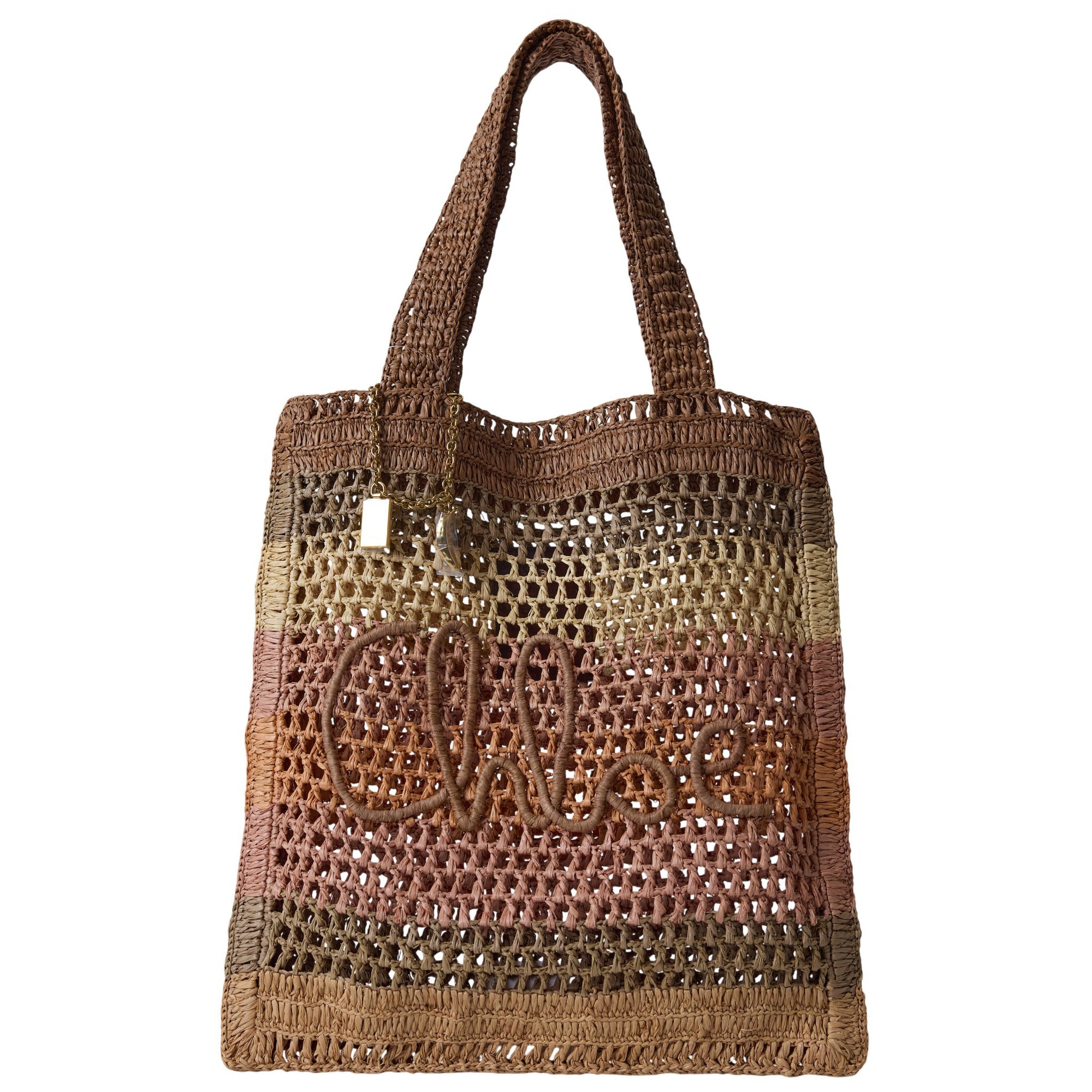 Chloe Raffia Tote