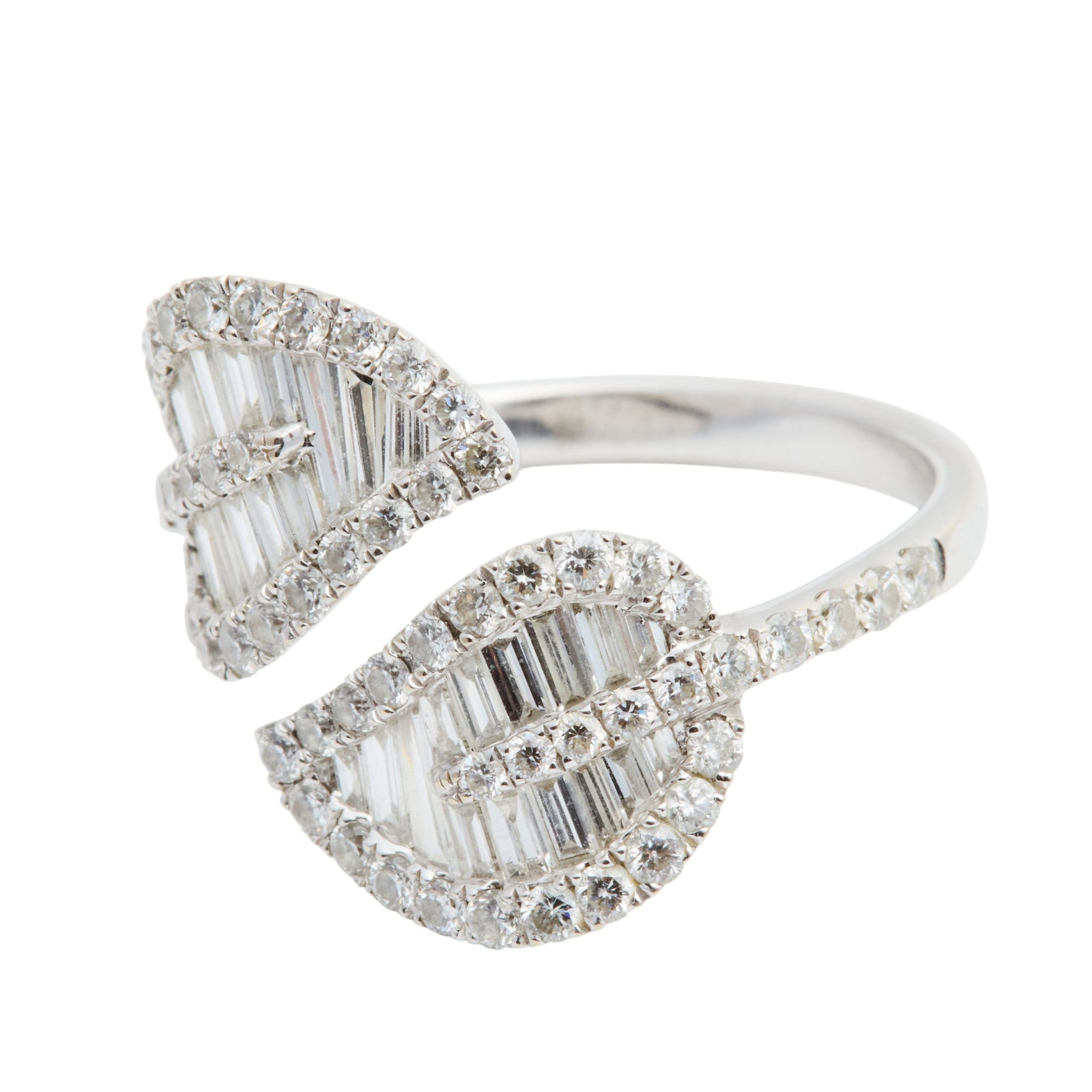 Anita Ko Large Leaf Ring