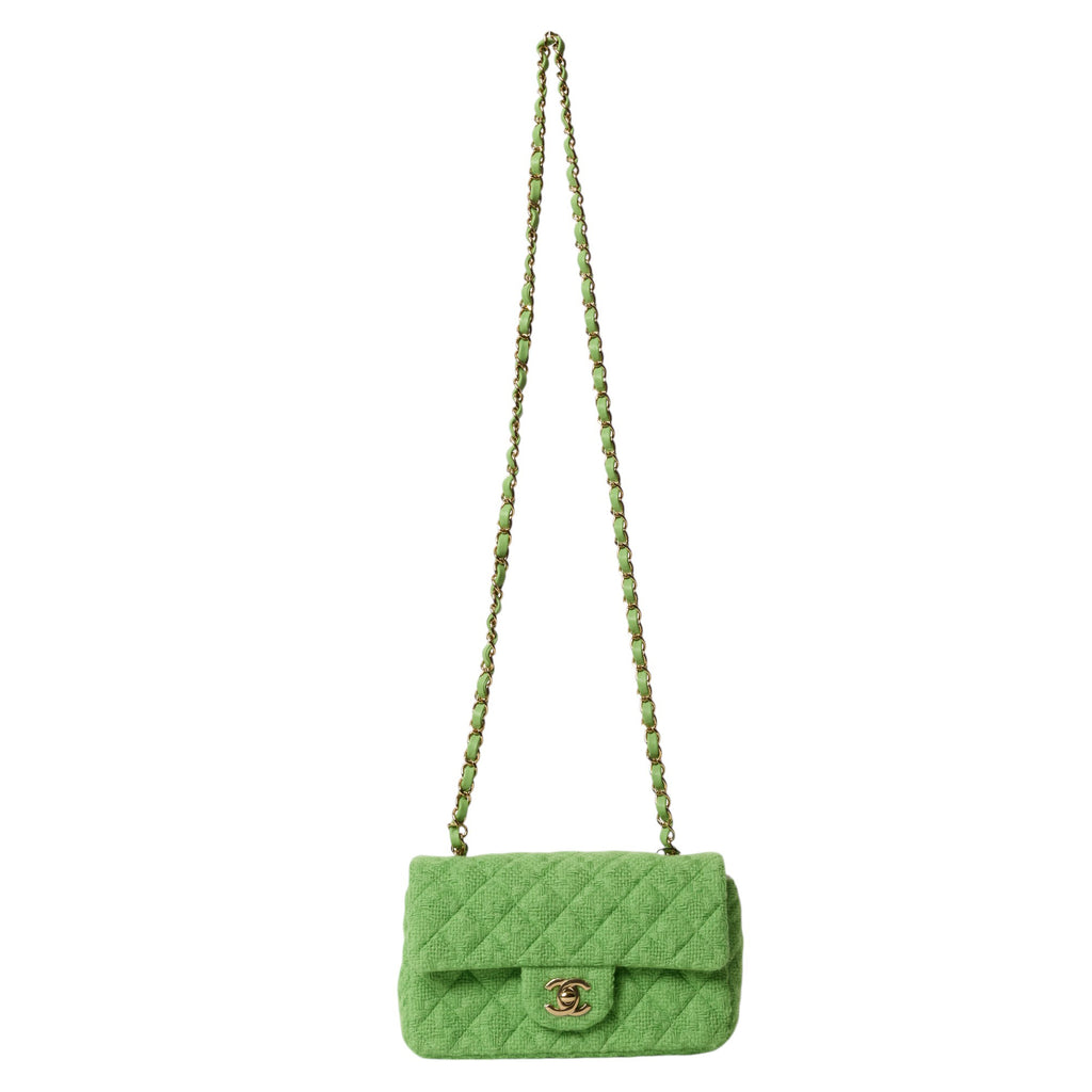 Chanel Mini Classic Tweed